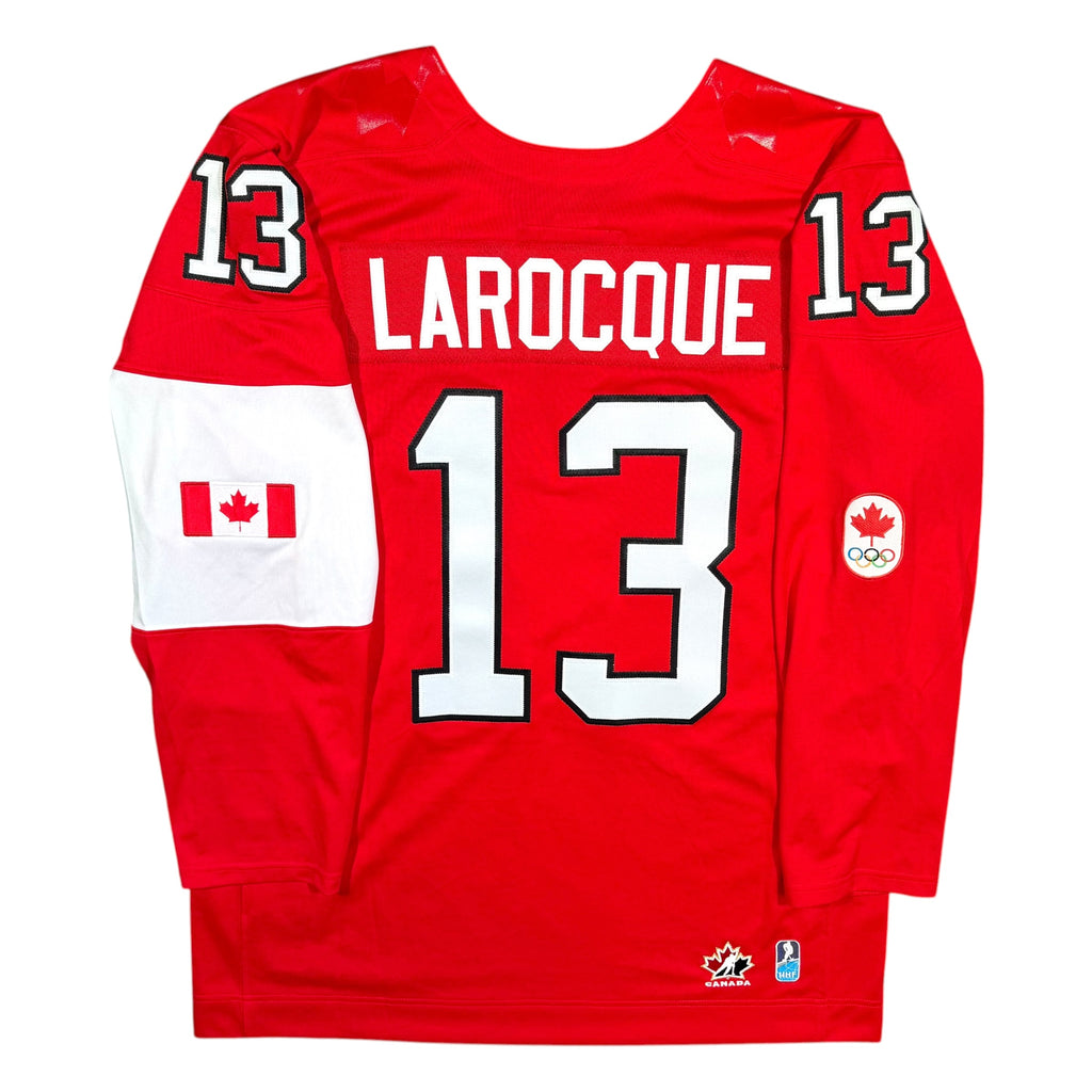 Jocelyne Larocque Team Canada 2014 Nike Olympic Jersey - XL