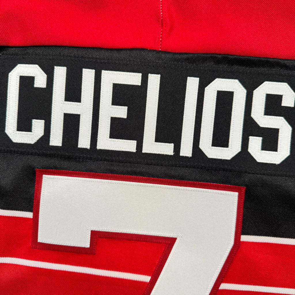 Chris Chelios Chicago Blackhawks Vintage TBTC CCM NHL Jersey Size Medium