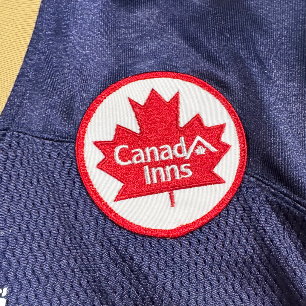 Romby Bryant Winnipeg Blue Bombers Vintage Reebok CFL Football Jersey Size Large