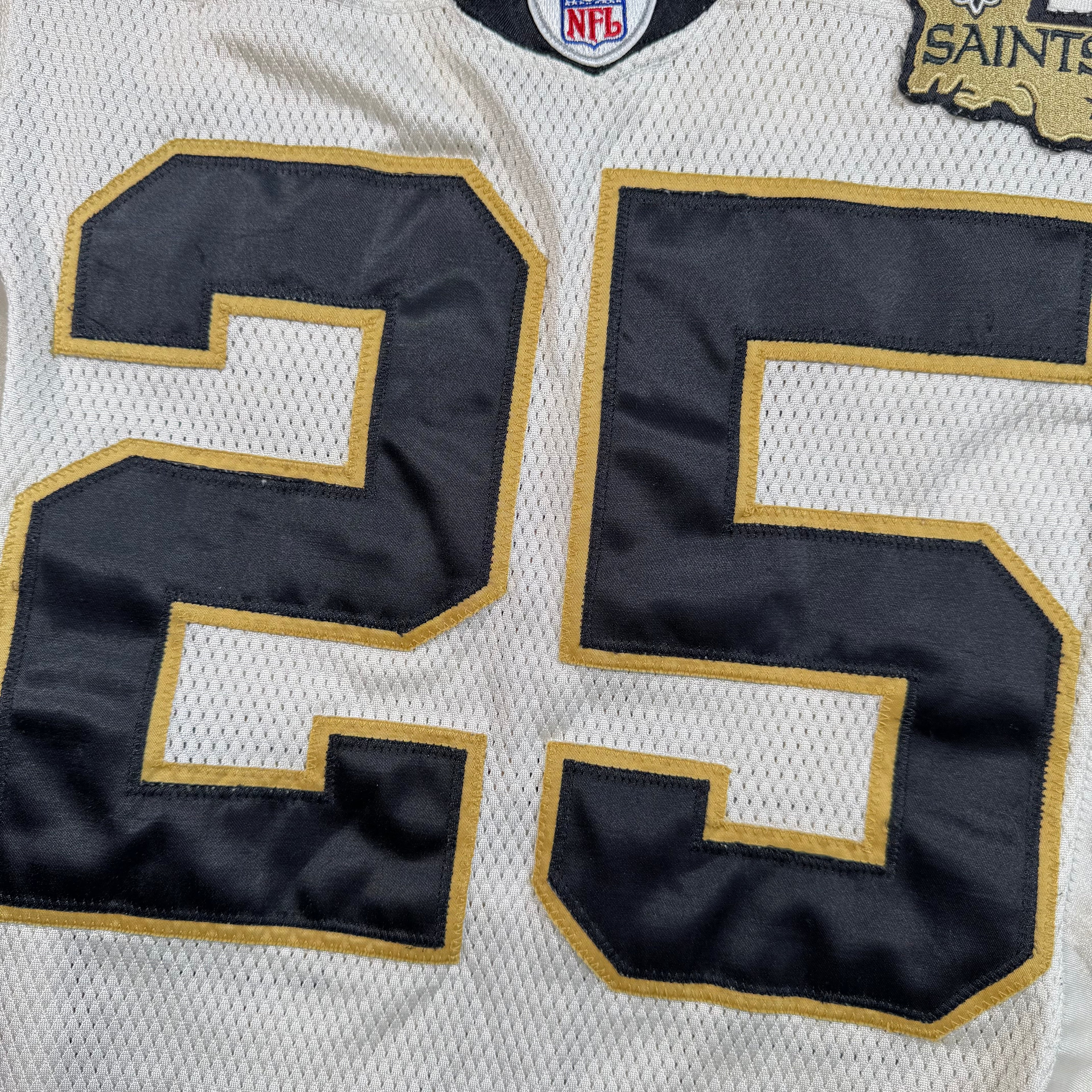 Reggie Bush New Orleans Saints Team Issued NFL Reebok Jersey Custom