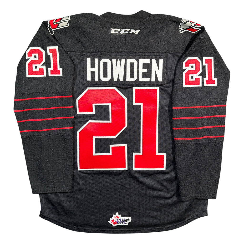 Brett Howden Moose Jaw Warriors WHL CCM Hockey Jersey - Large