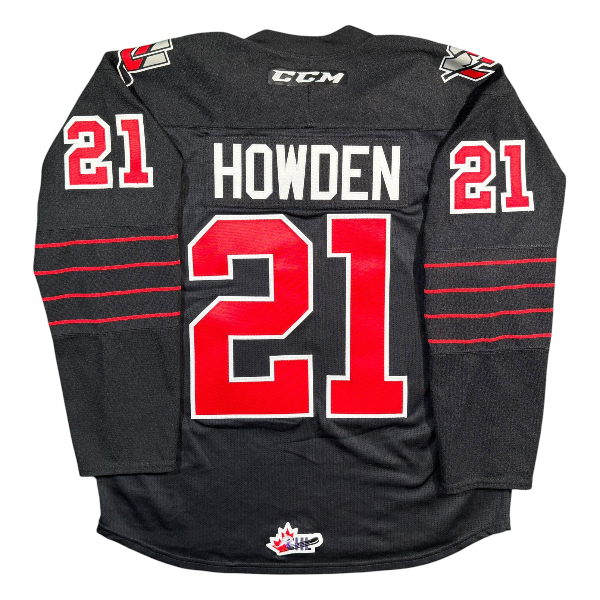 Brett Howden Moose Jaw Warriors WHL CCM Hockey Jersey - Large