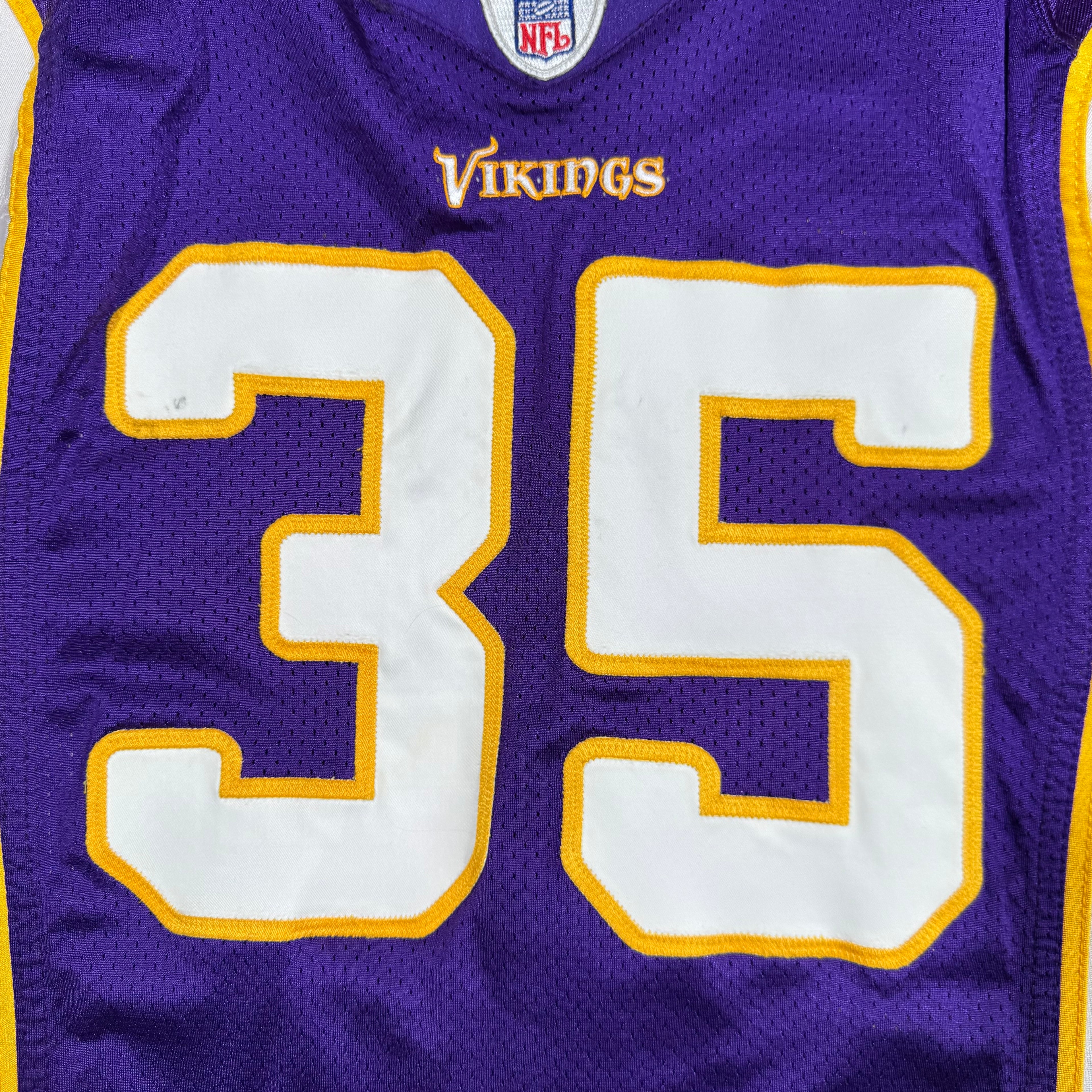 Ciatrick Fason Minnesota Vikings 2006 Game Worn Reebok NFL Jersey