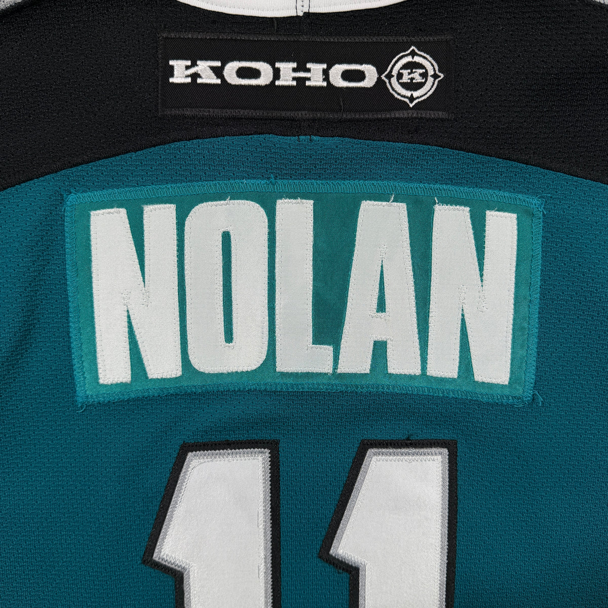 Owen Nolan San Jose Sharks Vintage Koho Authentic NHL Jersey - 48/Large