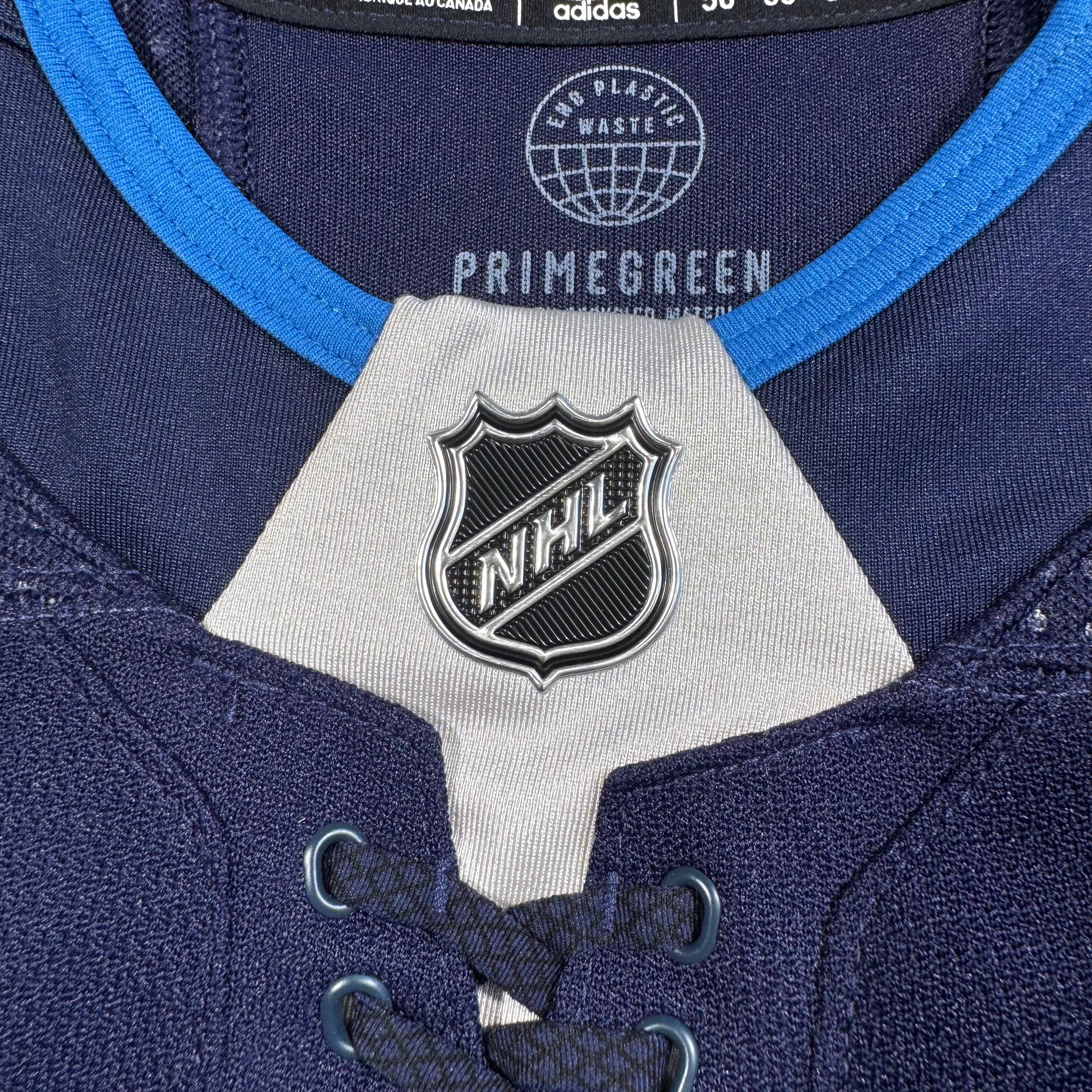 Mark Liwiski Winnipeg Jets 2022/23 Game Worn/Issued NHL Adidas Jersey