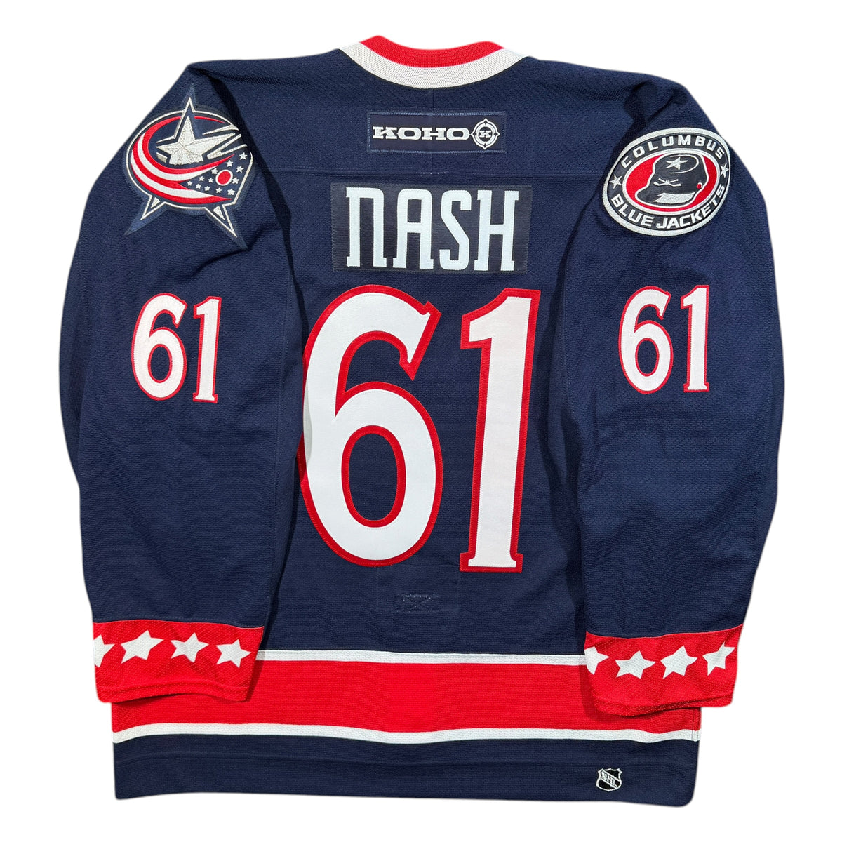 Rick Nash Columbus Blue Jackets Vintage Authentic Koho NHL Jersey - 52/XL