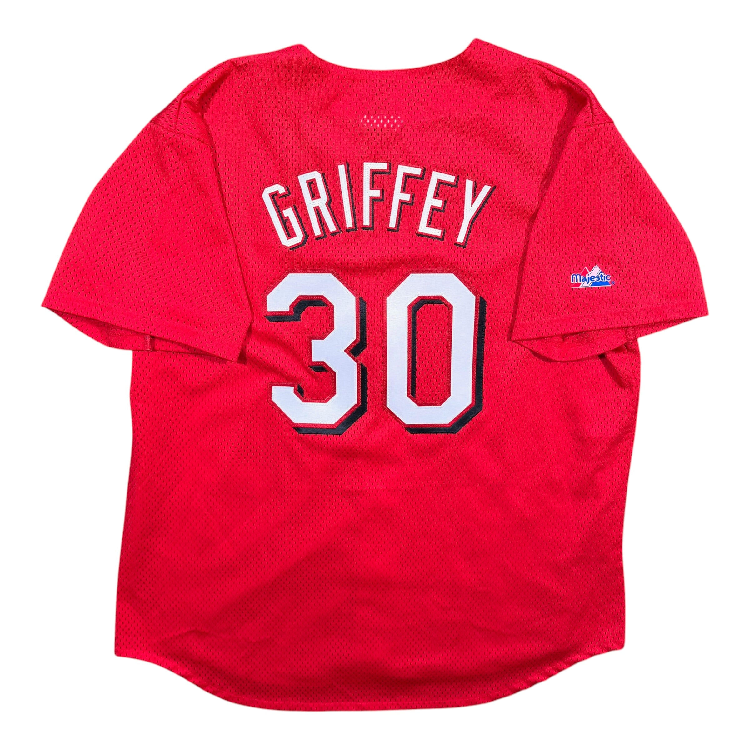 Ken Griffey Jr Cincinnati Reds Vintage Majestic MLB Jersey - XXL