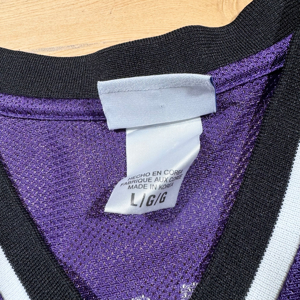 Doug Christie Sacramento Kings Vintage Reebok NBA Jersey Size Large