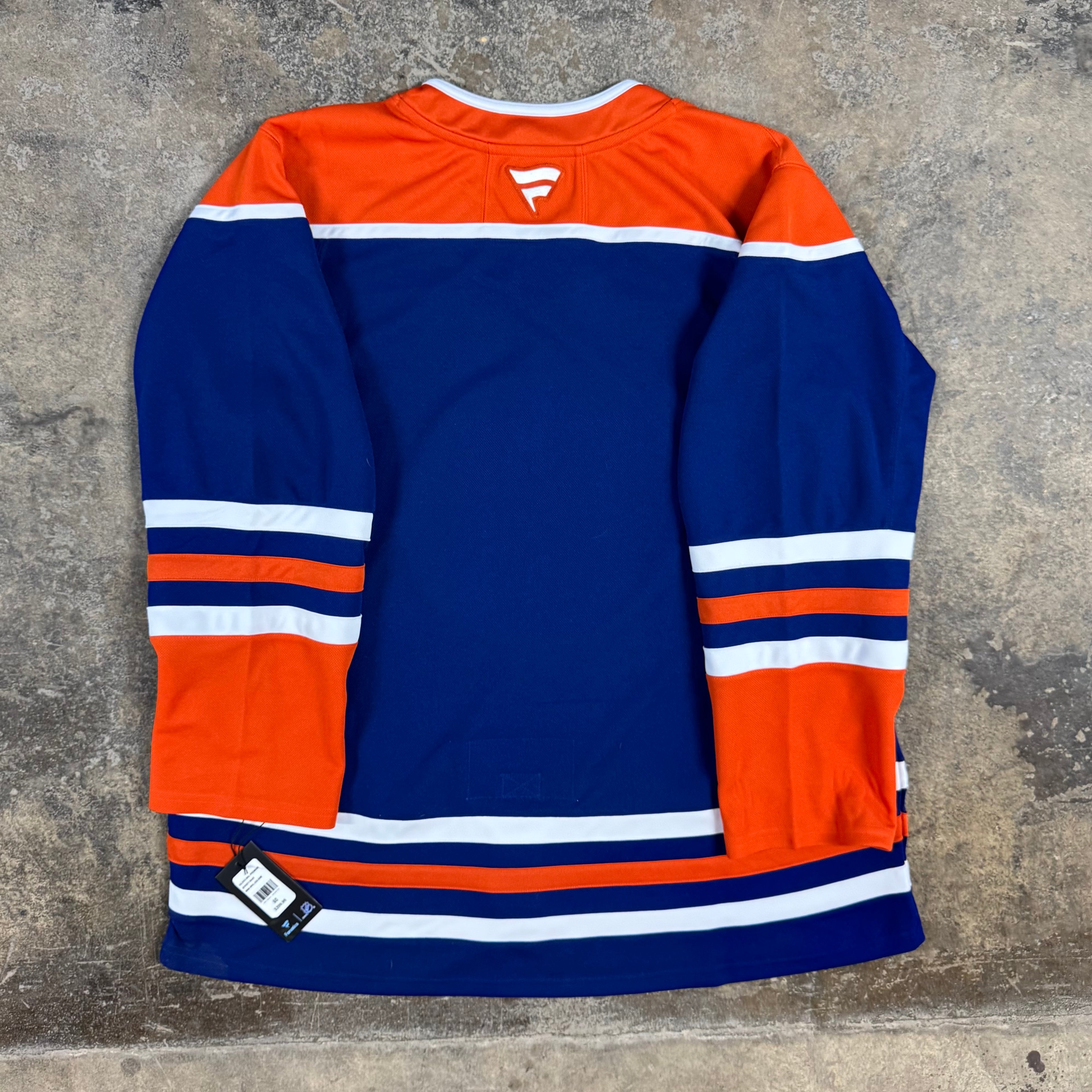 Edmonton Oilers Fanatics Premium NHL Hockey Jersey Size 60 3XL NEW