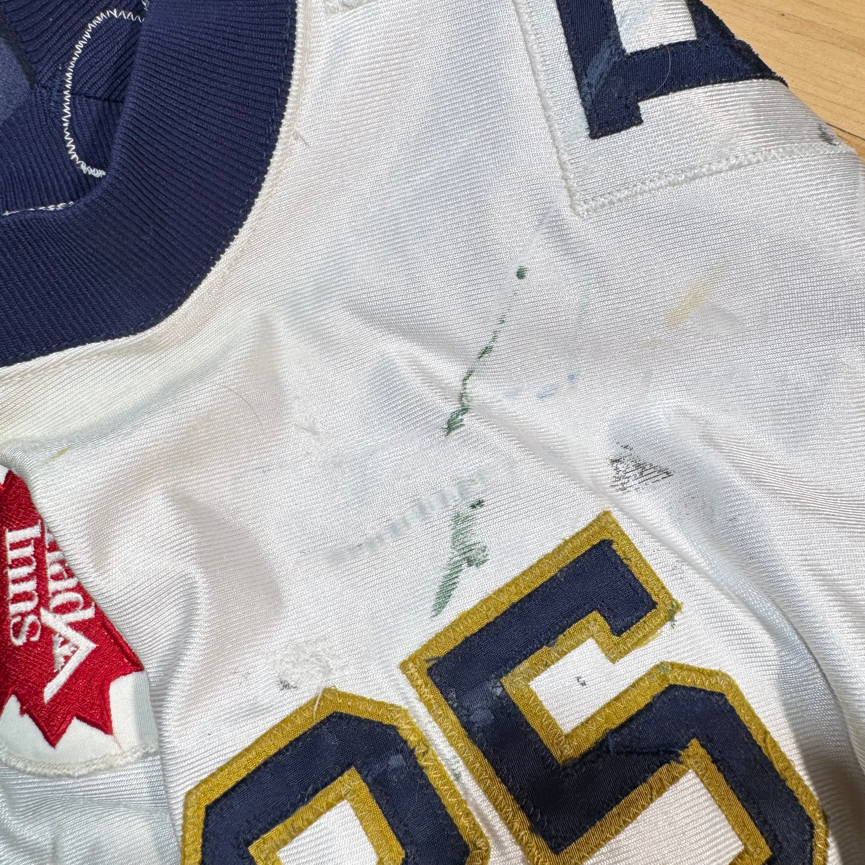 Terry Ray Winnipeg Blue Bombers 2004 Game Worn CFL Football Jersey