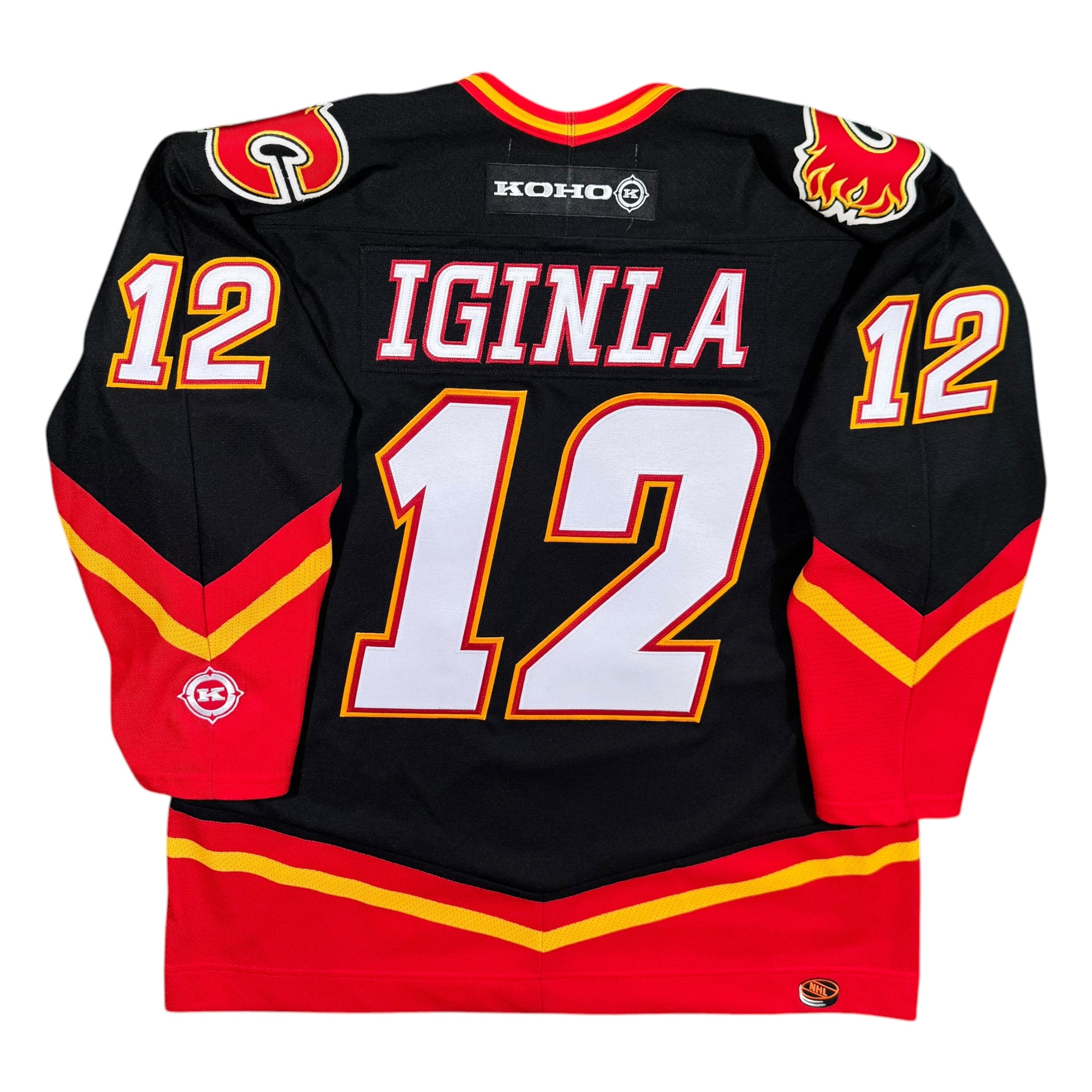 Jarome Iginla Calgary Flames Vintage Blasty Alternate Koho NHL Jersey Size XL