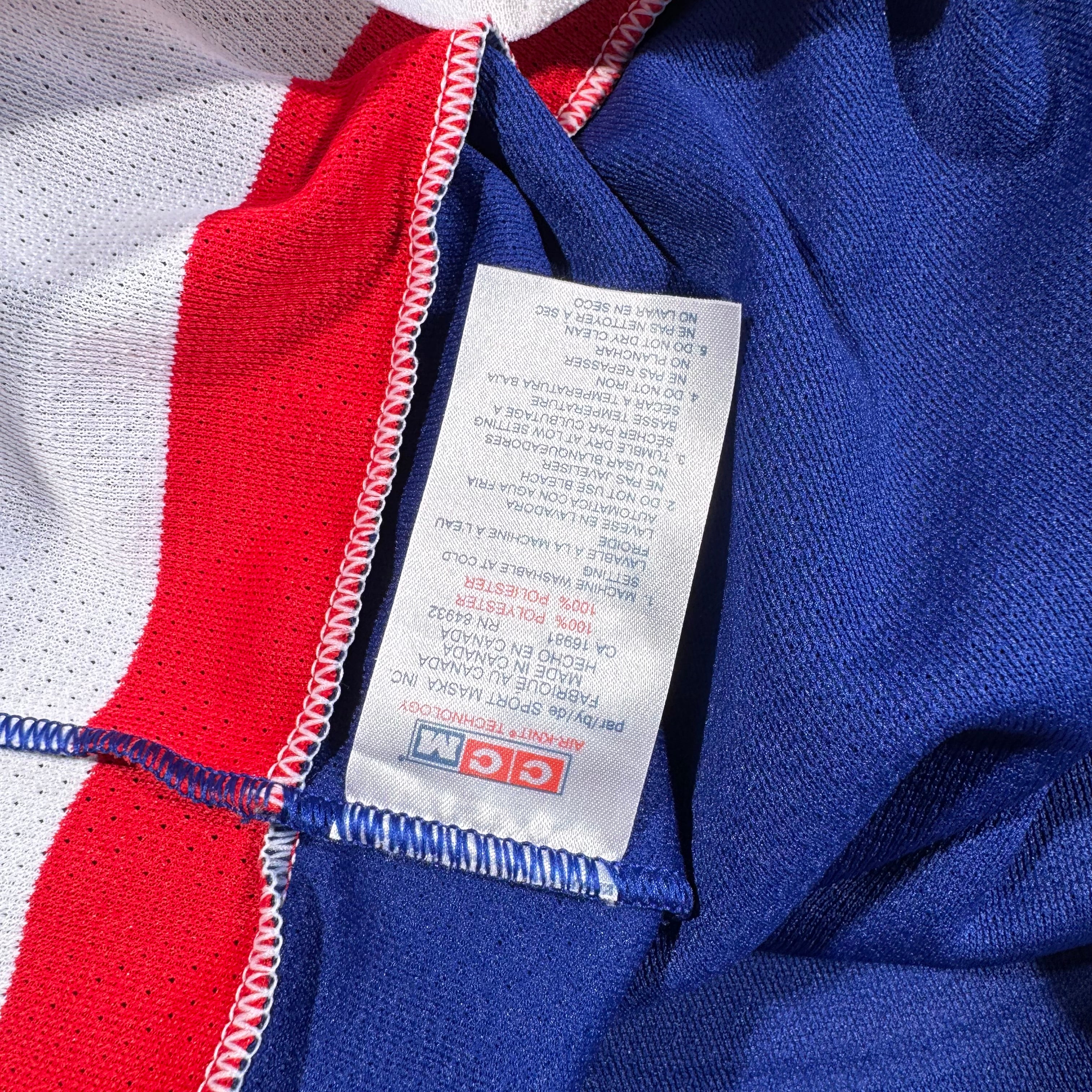 Winnipeg Jets Vintage CCM Throwback NHL Hockey Jersey Size Small