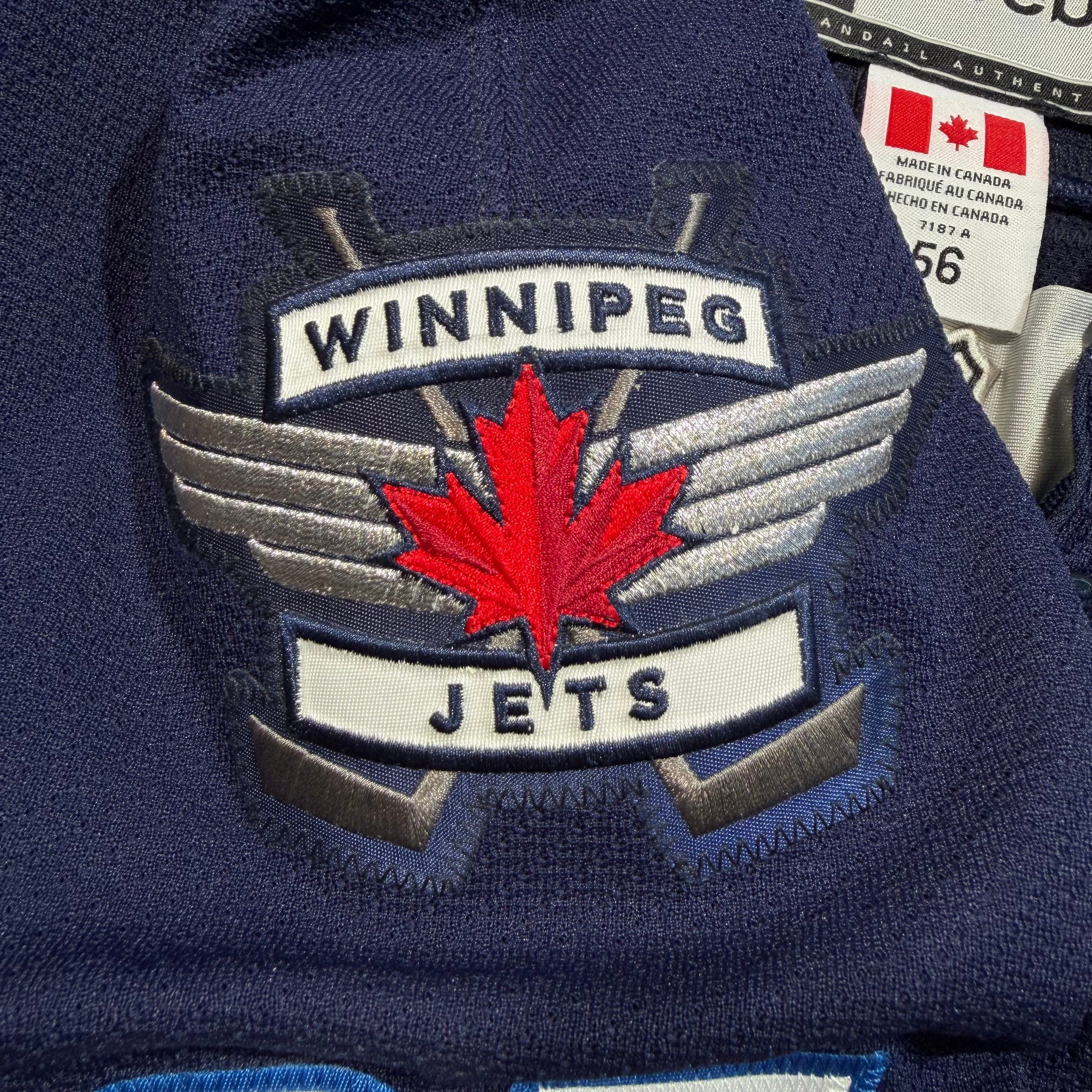 Nikolaj Ehlers Winnipeg Jets Signed Authentic MIC NHL Jersey - 56/XXL