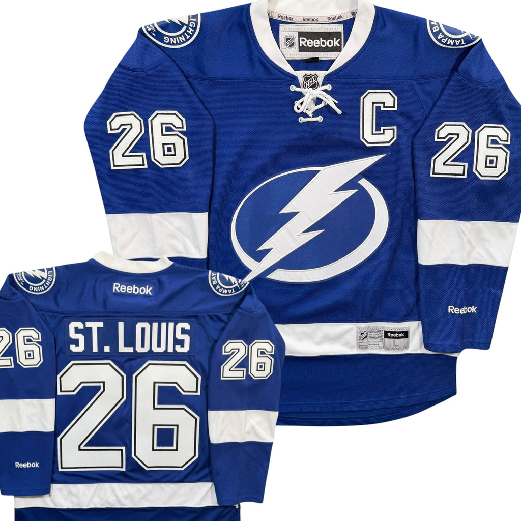 Martin St. Louis Tampa Bay Lightning Reebok NHL Hockey Jersey - Large