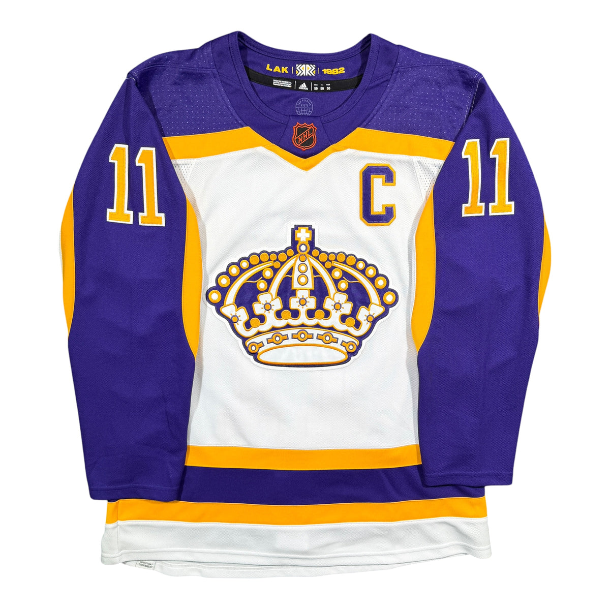 Anze Kopitar Los Angeles Kings Reverse Retro 2.0 Adidas NHL Jersey - 50/Medium