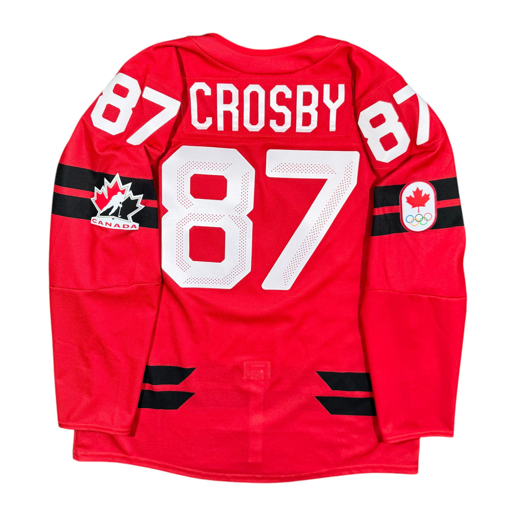 Sidney Crosby Team Canada 2026 Olympics MIC Authentic Bauer Hockey Jersey Size 52