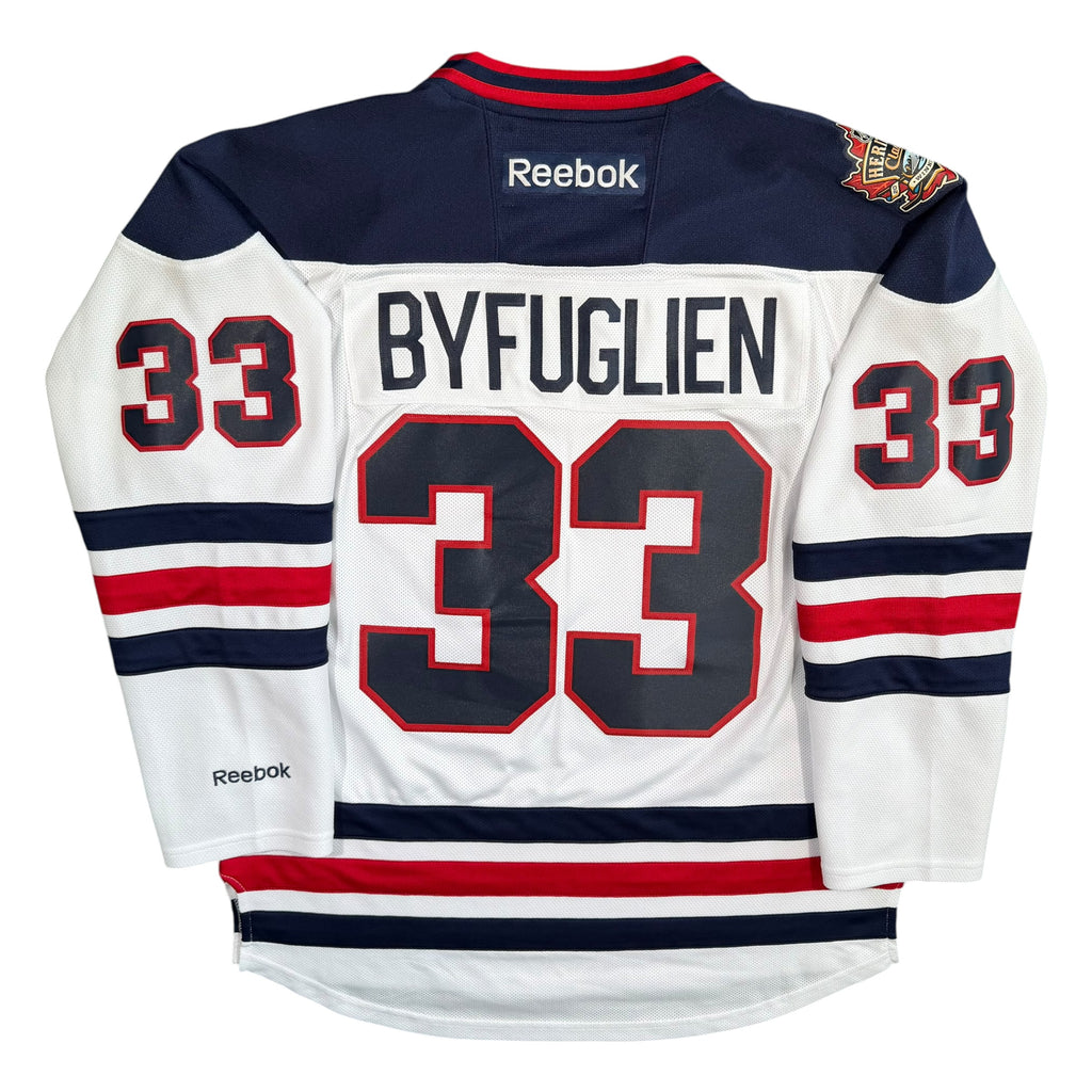Dustin Byfuglien Winnipeg Jets 2016 Heritage Classic Reebok NHL Jersey- Large