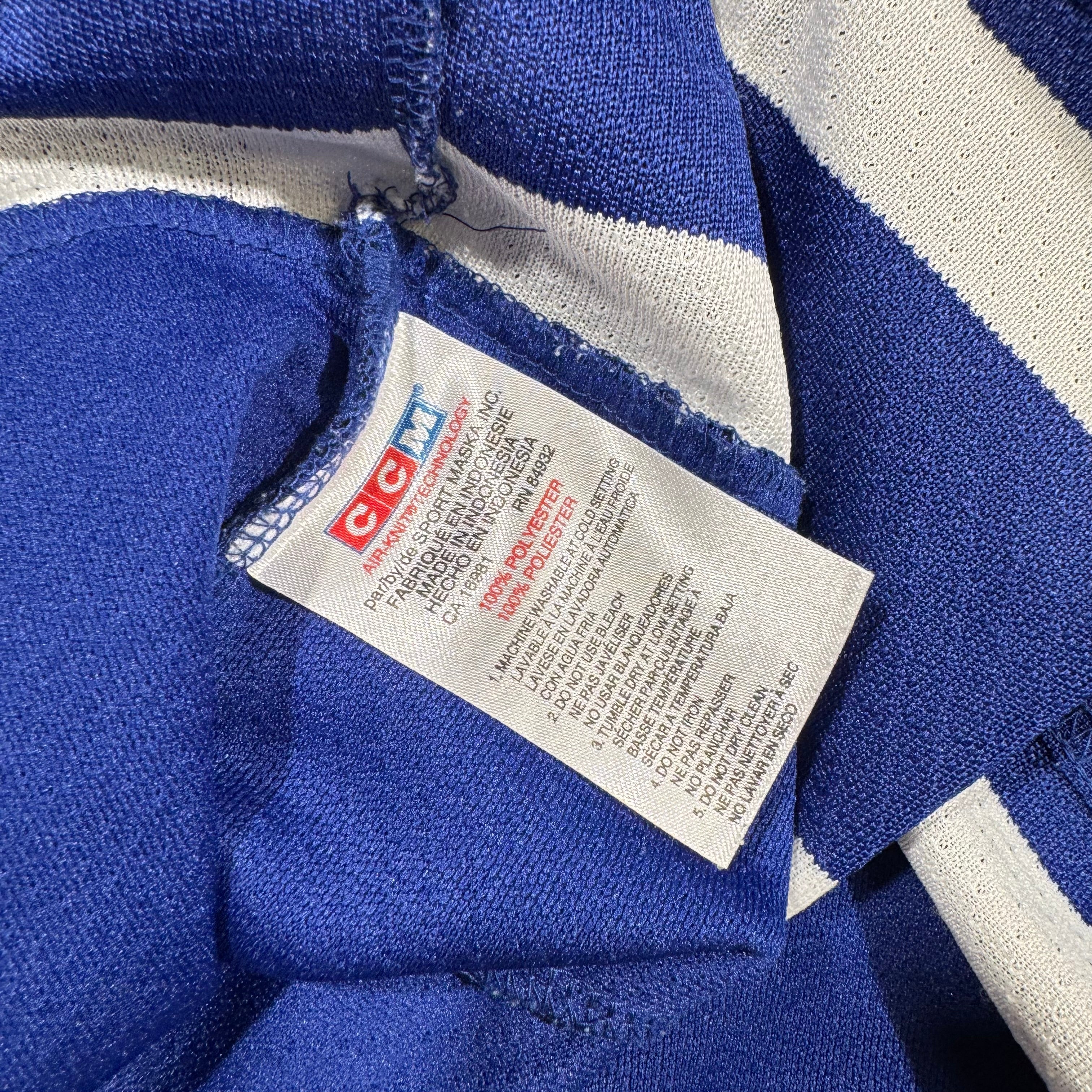 Mats Sundin Toronto Maple Leafs Vintage CCM NHL Hockey Jersey Size Large
