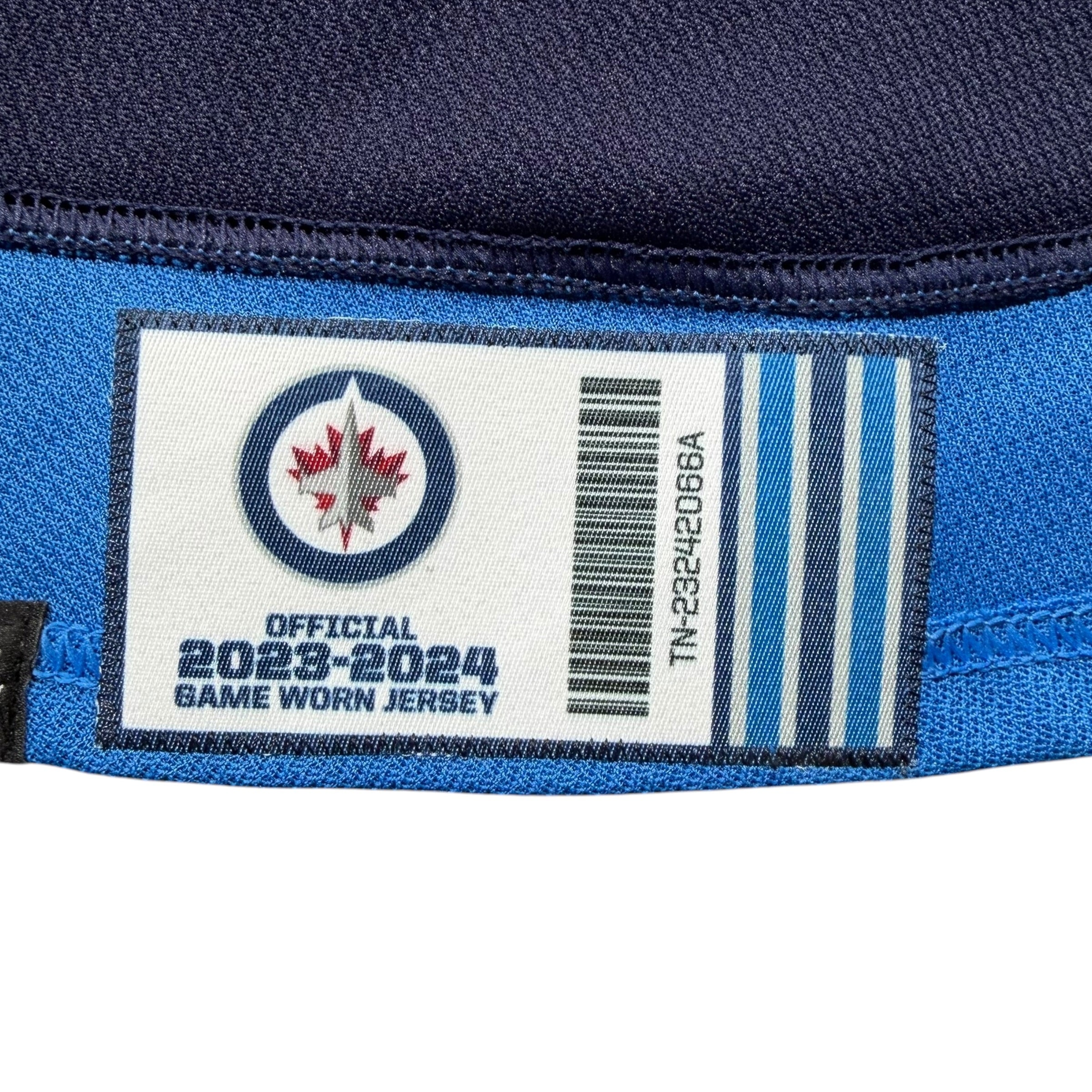 Colin Miller Winnipeg Jets 2023/24 Game Issued Adidas MIC NHL Jersey - 56/XXL
