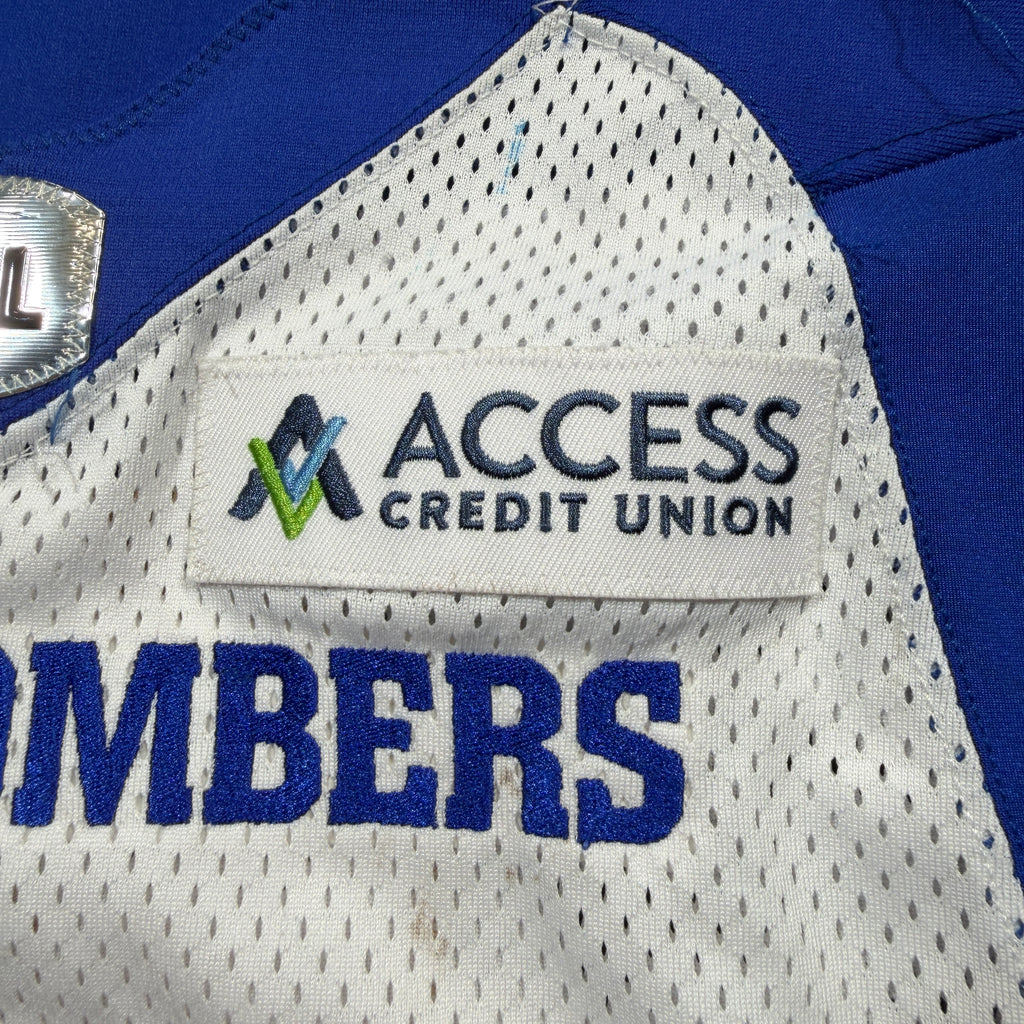 Myron Mitchell Winnipeg Blue Bombers 2024 Game Worn New Era CFL Jersey