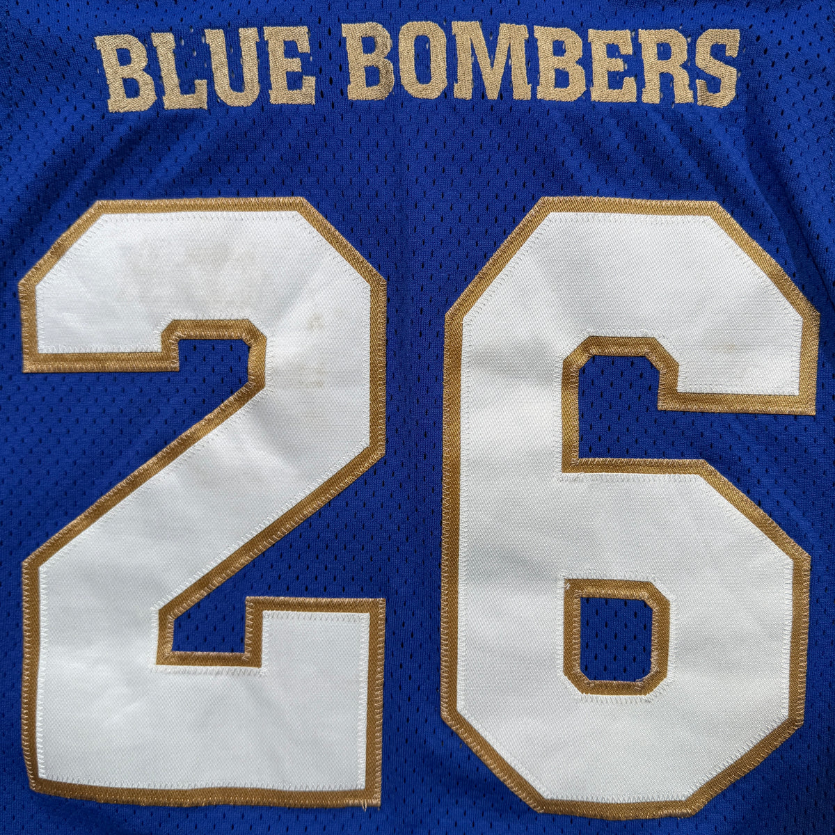 Chris Smith Winnipeg Blue Bombers 2024 Game Worn New Era CFL Jersey