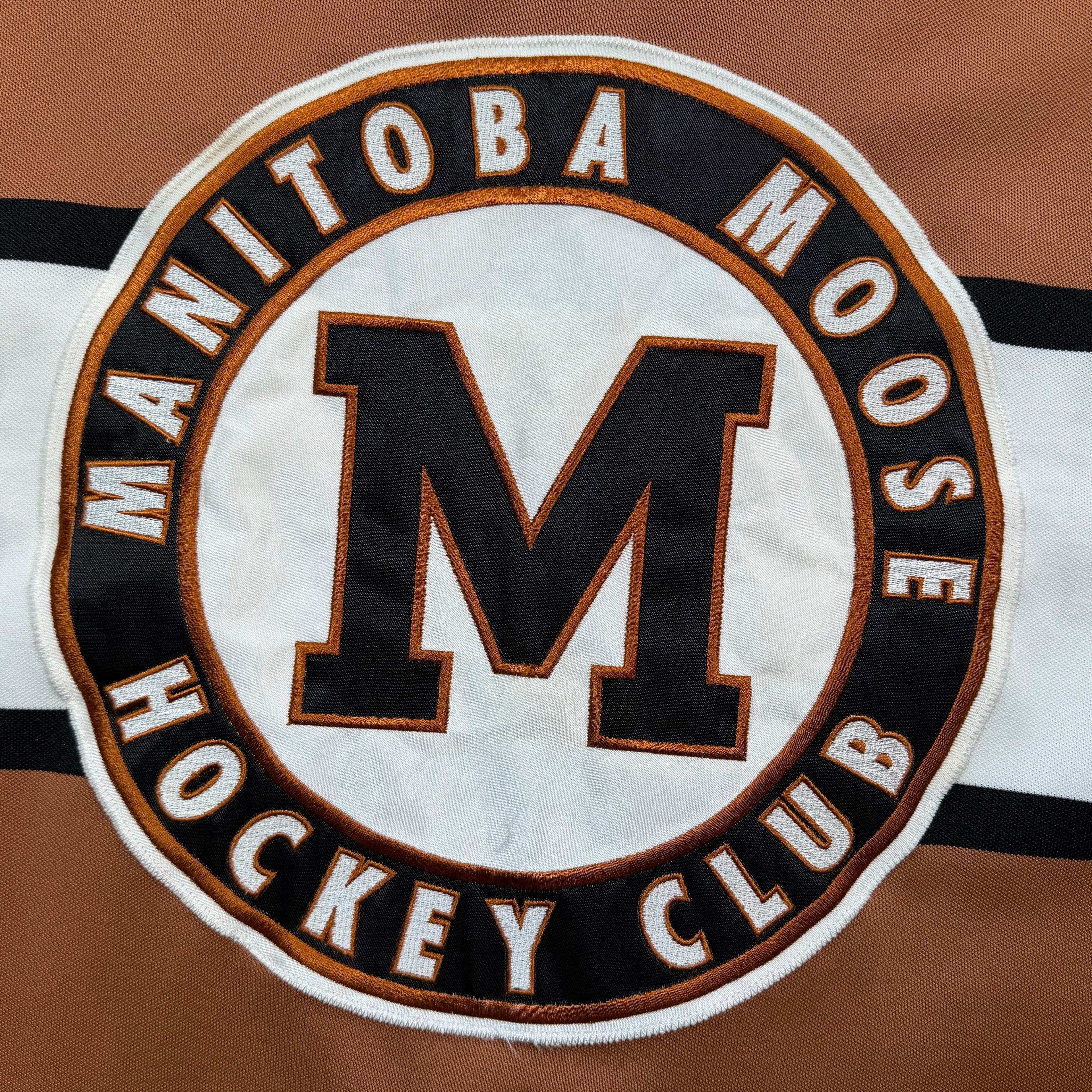 Greg Classen Manitoba Moose Old Time Hockey Night 2007/08 Game Issued AHL Jersey
