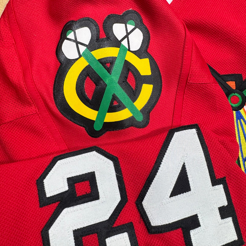 Martin Havlat Chicago Blackhawks Signed Reebok NHL Hockey Jersey Size Medium