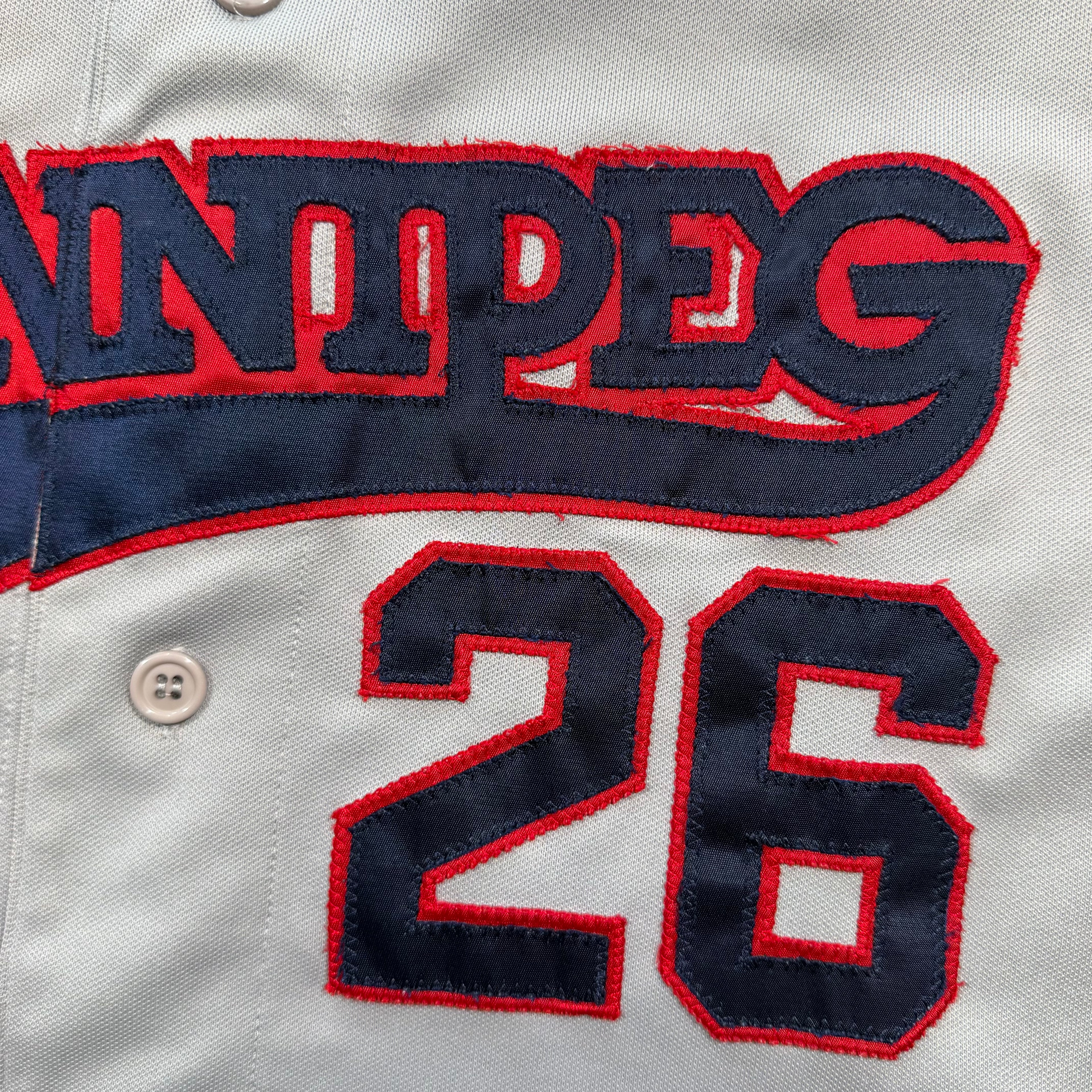 Jake McMurray Winnipeg Goldeyes 2003 Game Worn Jersey - XL
