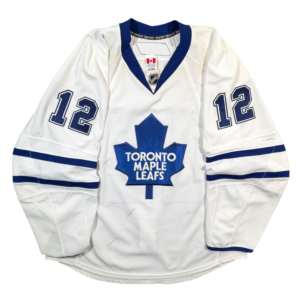Lee Stempniaks Toronto Maple Leafs 2009/10 Game Worn Reebok NHL Jersey