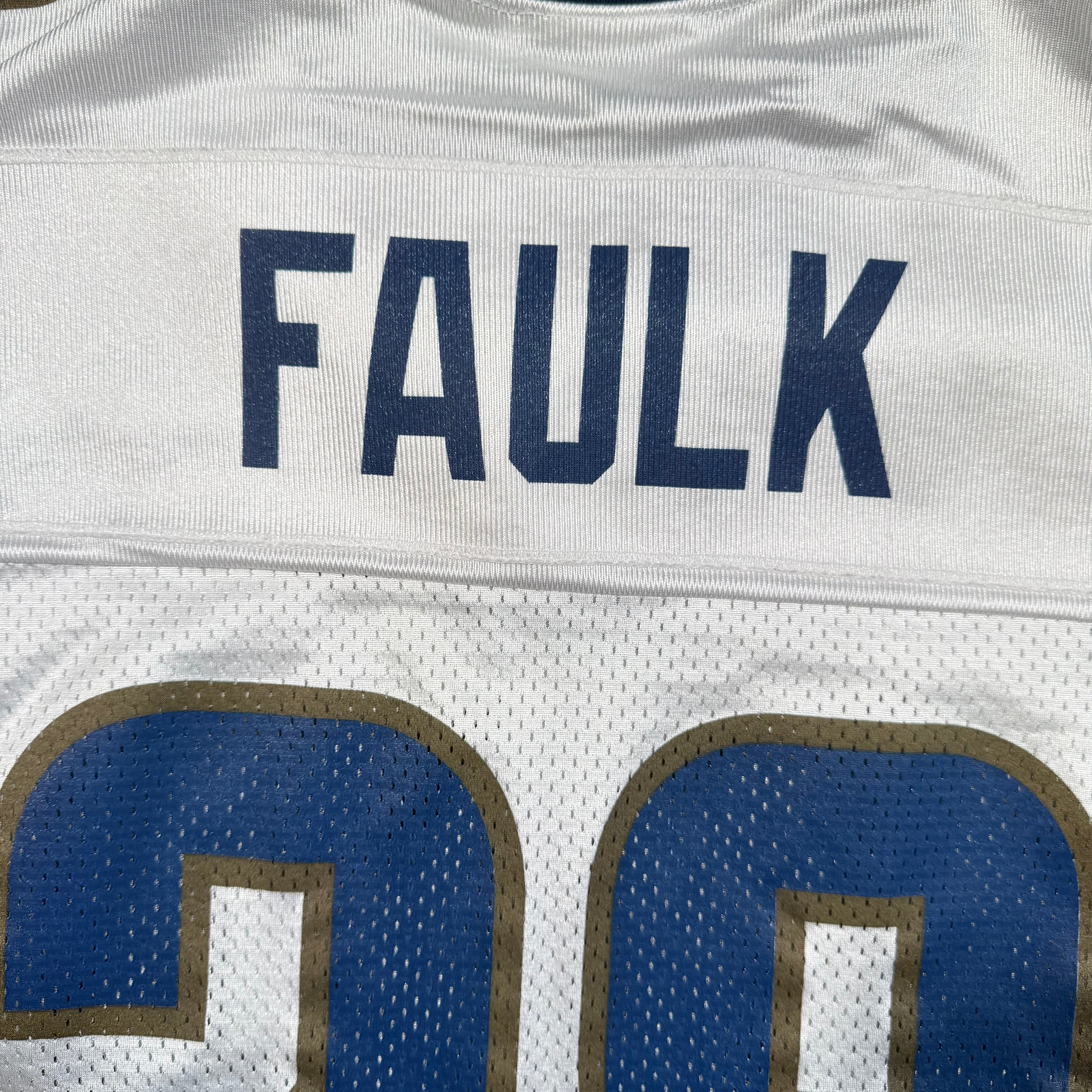 Marshall Faulk St. Louis Rams Vintage Reebok NFL Jersey Size Medium