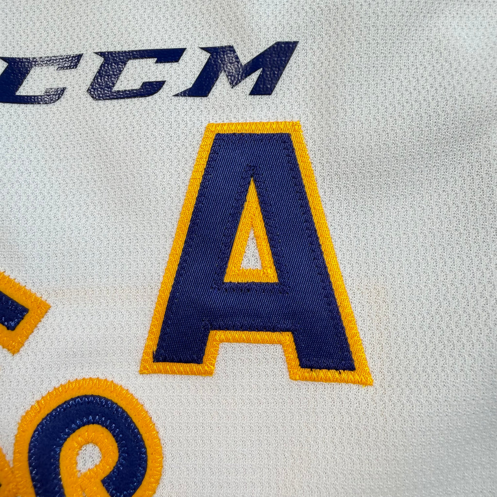 Kirby Dach Saskatoon Blades Authentic MIC CCM WHL Jersey - 56/XXL