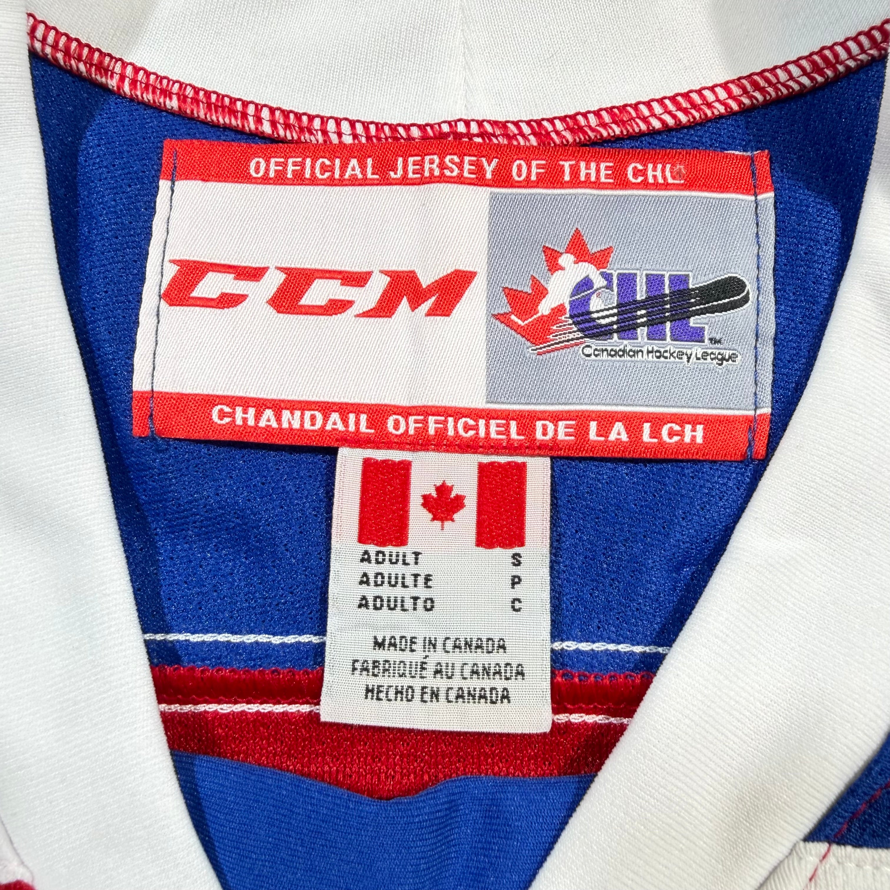 Tristan Jarry Edmonton Oil Kings WHL CCM Jersey - Small