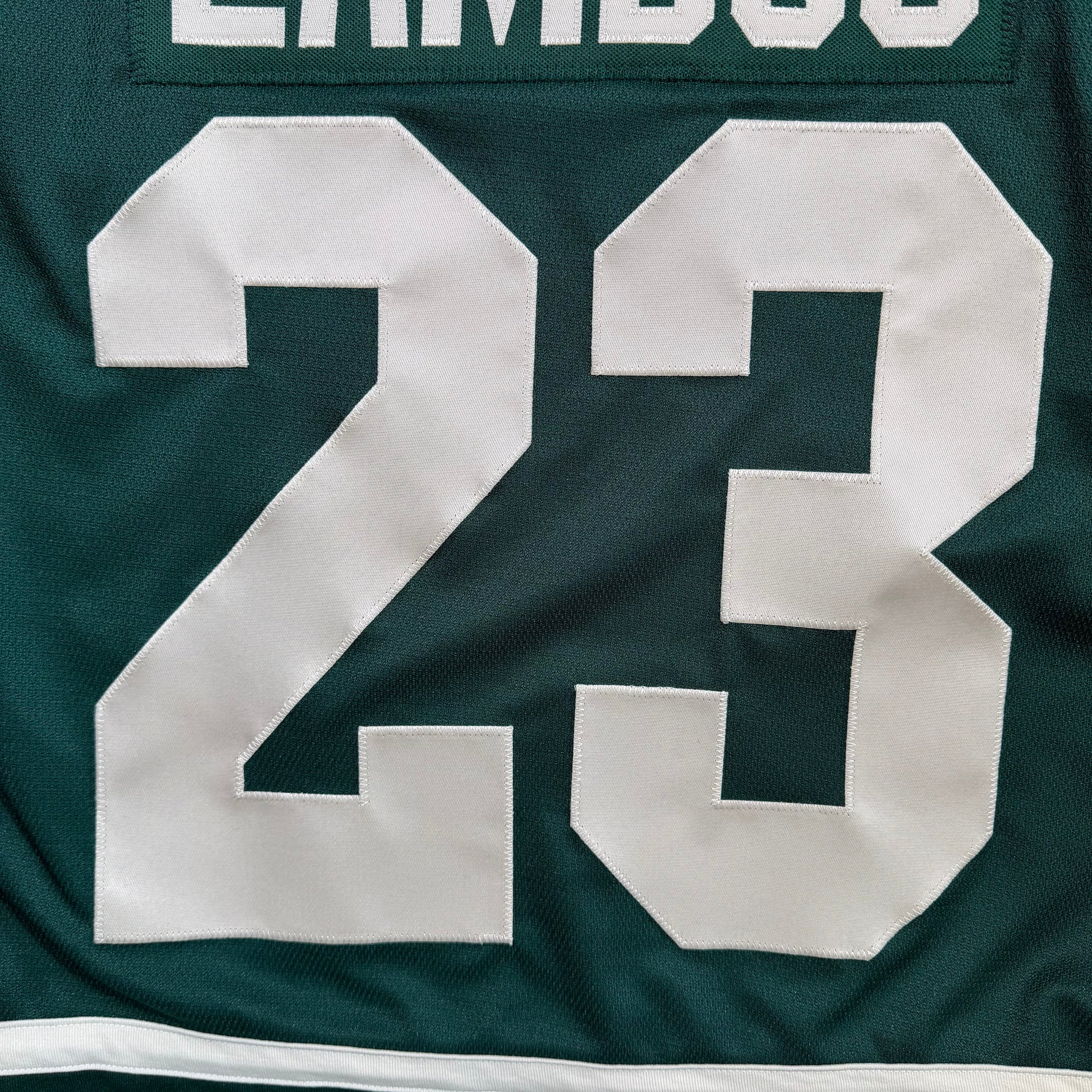 Carson Lambos Iowa Wild CCM AHL Hockey Jersey - Large