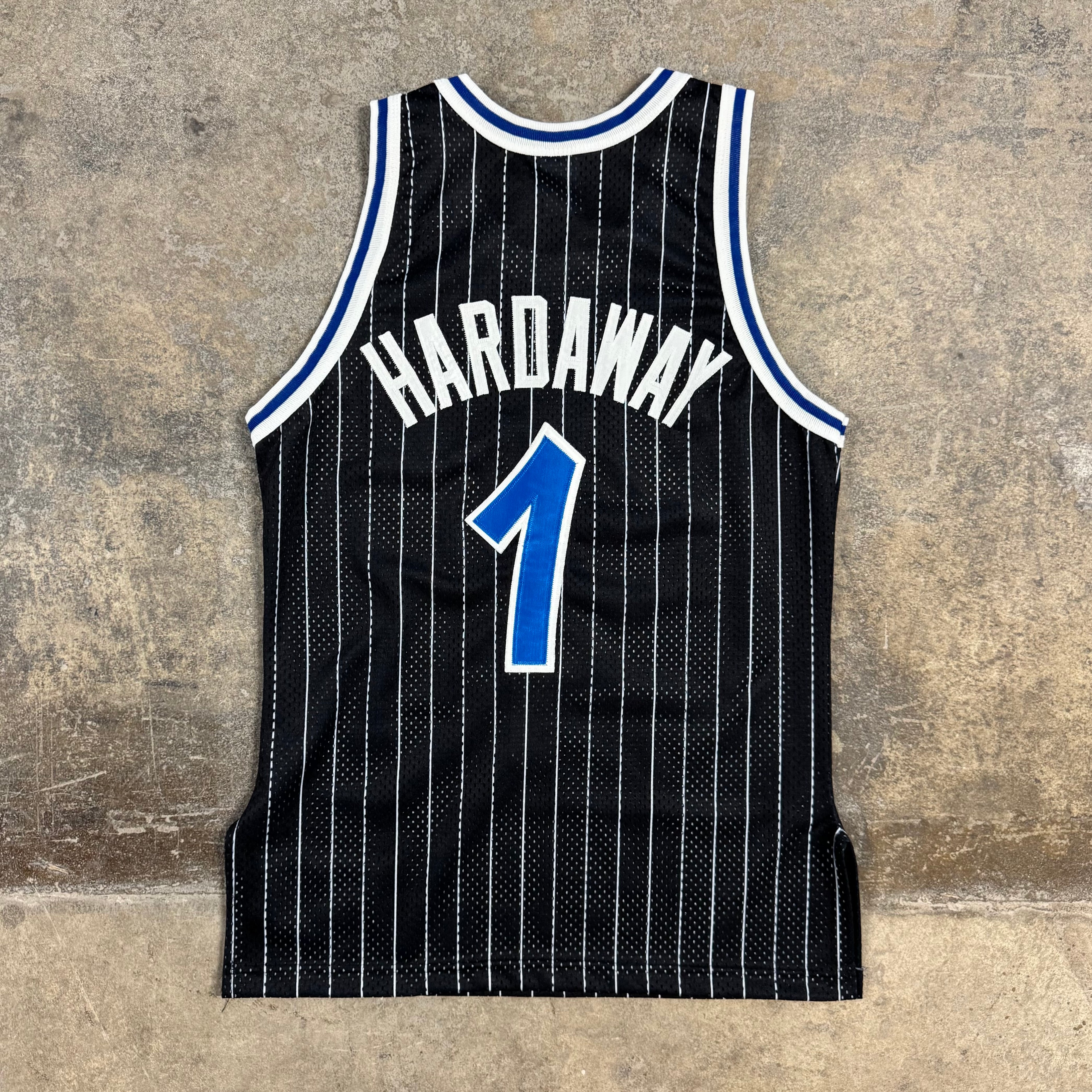 Penny Hardaway Orlando Magic Vintage Champion Authentic NBA Jersey Size 40 M