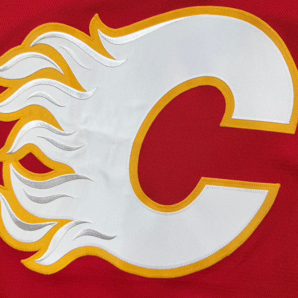 Charles Cote Calgary Flames Team Issued Adidas MIC NHL Jersey - 58/3XL