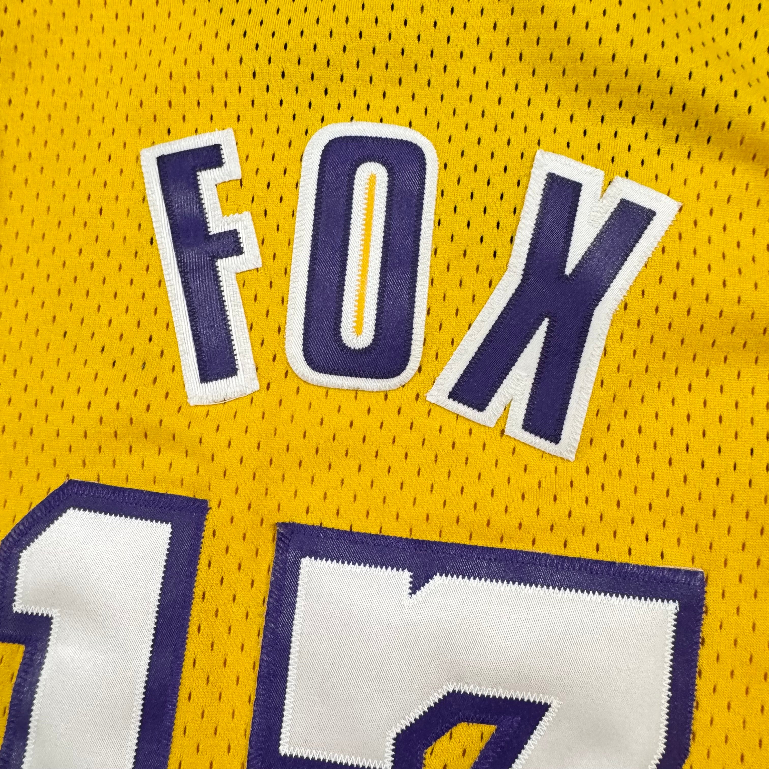 Rick Fox Los Angeles Lakers Vintage Nike Swingman NBA Jersey Size XL RARE