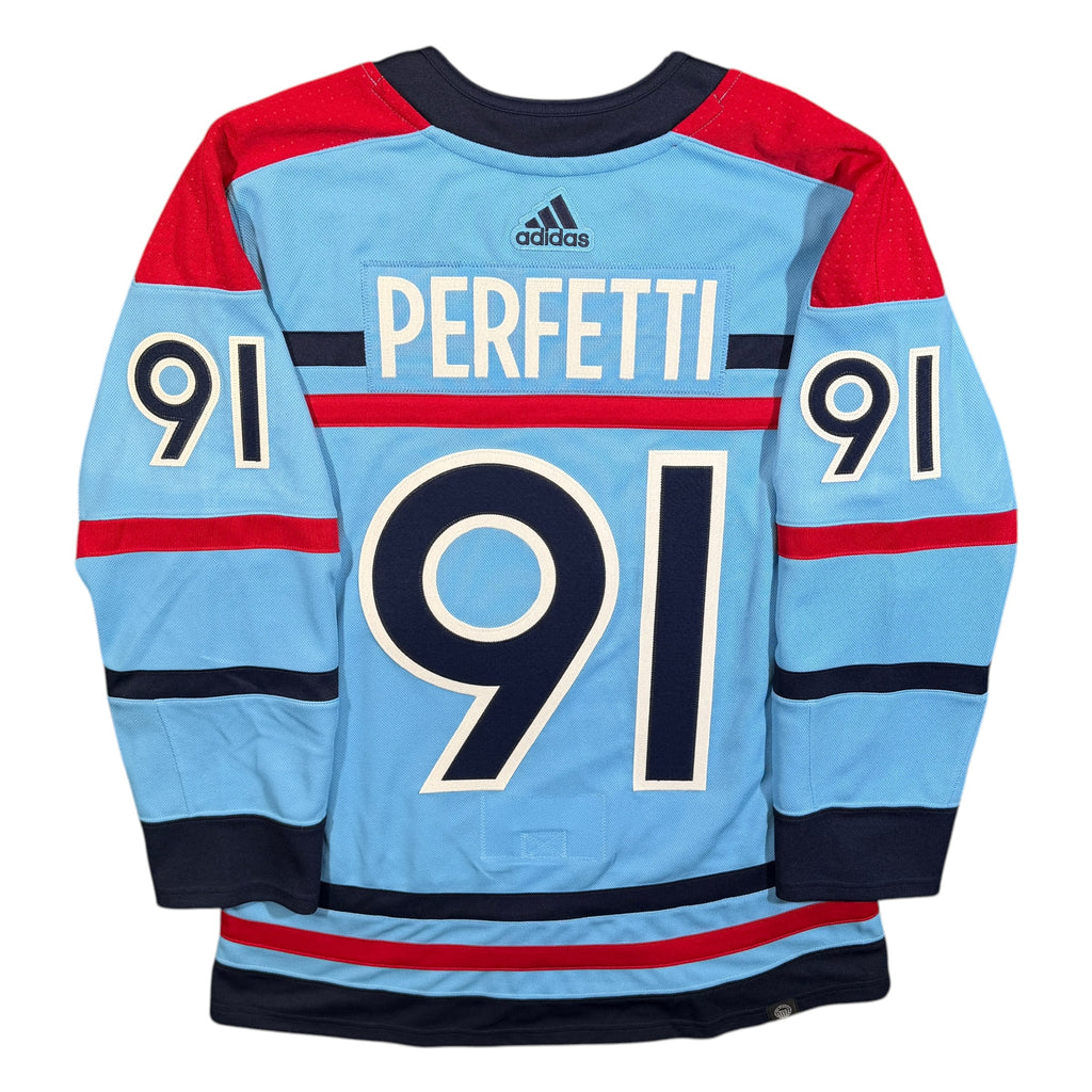 Cole Perfetti Winnipeg Jets RCAF Adidas NHL Jersey - 50/Medium