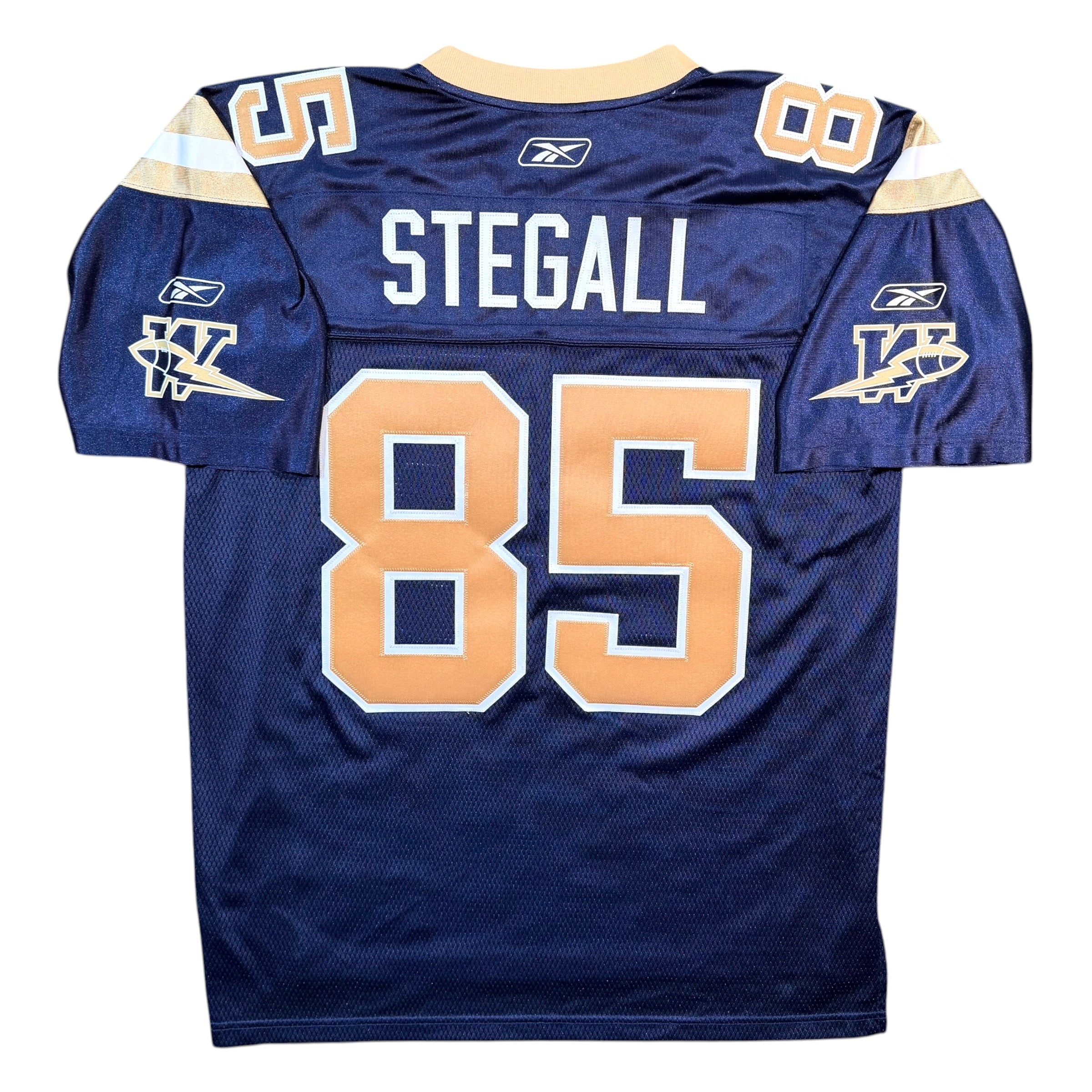 Milt Stegall Winnipeg Blue Bombers Vintage Reebok CFL Jersey - Large