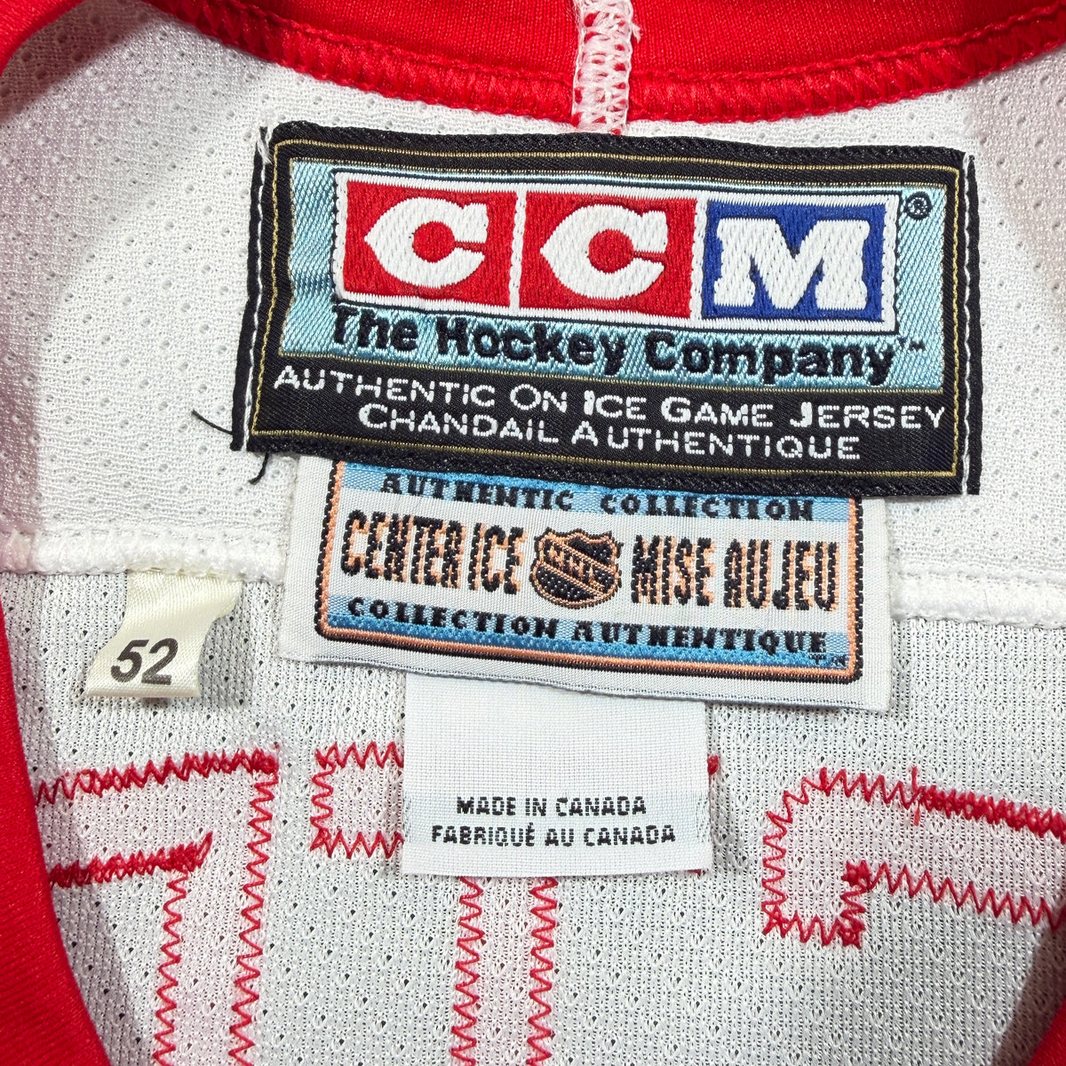 Nicklas Lidstrom Detroit Red Wings 1999/2000 Authentic CCM NHL Jersey - 52/XL