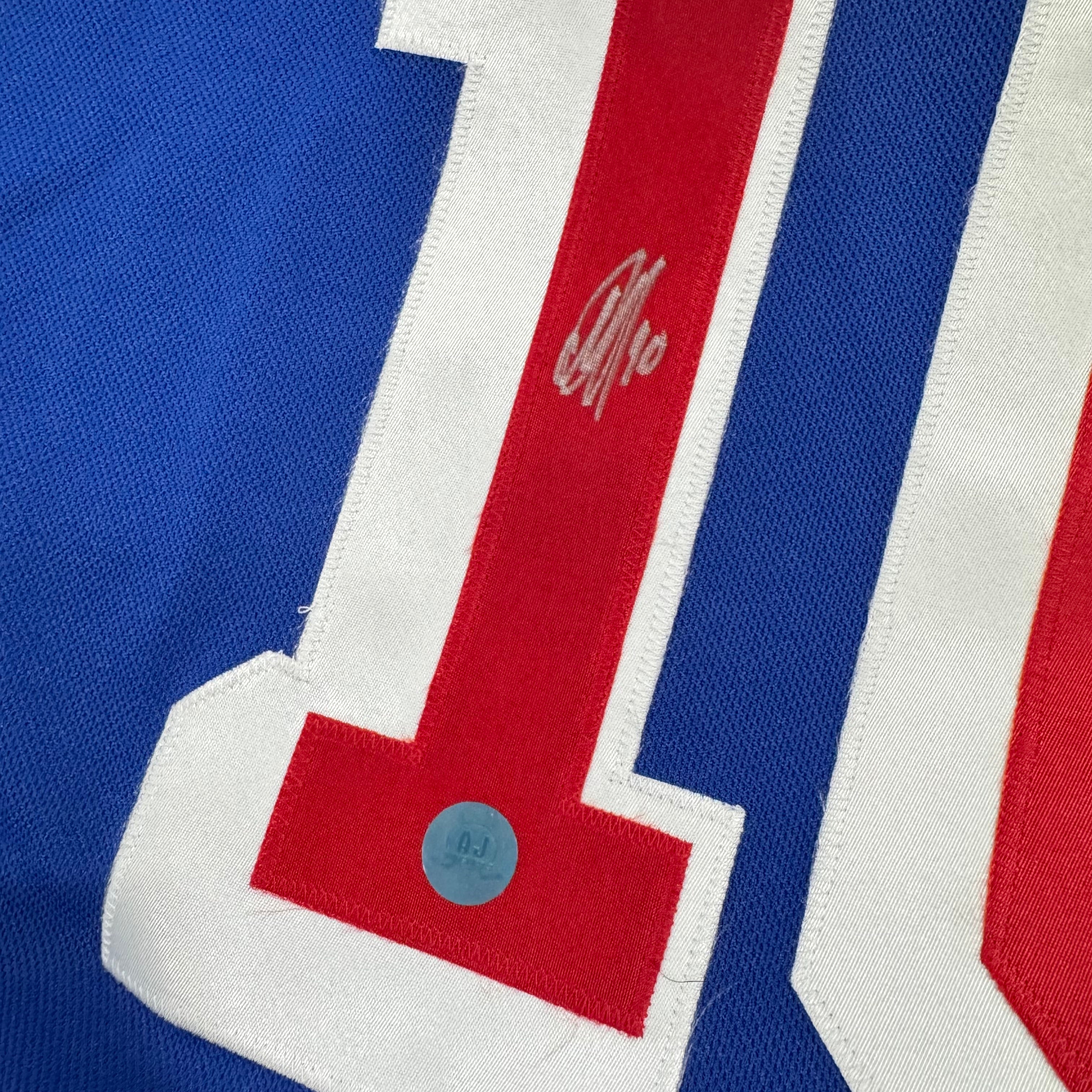 Artemi Panarin New Yor Rangers Adidas Autographed NHL Hockey Jersey Size 54 XL