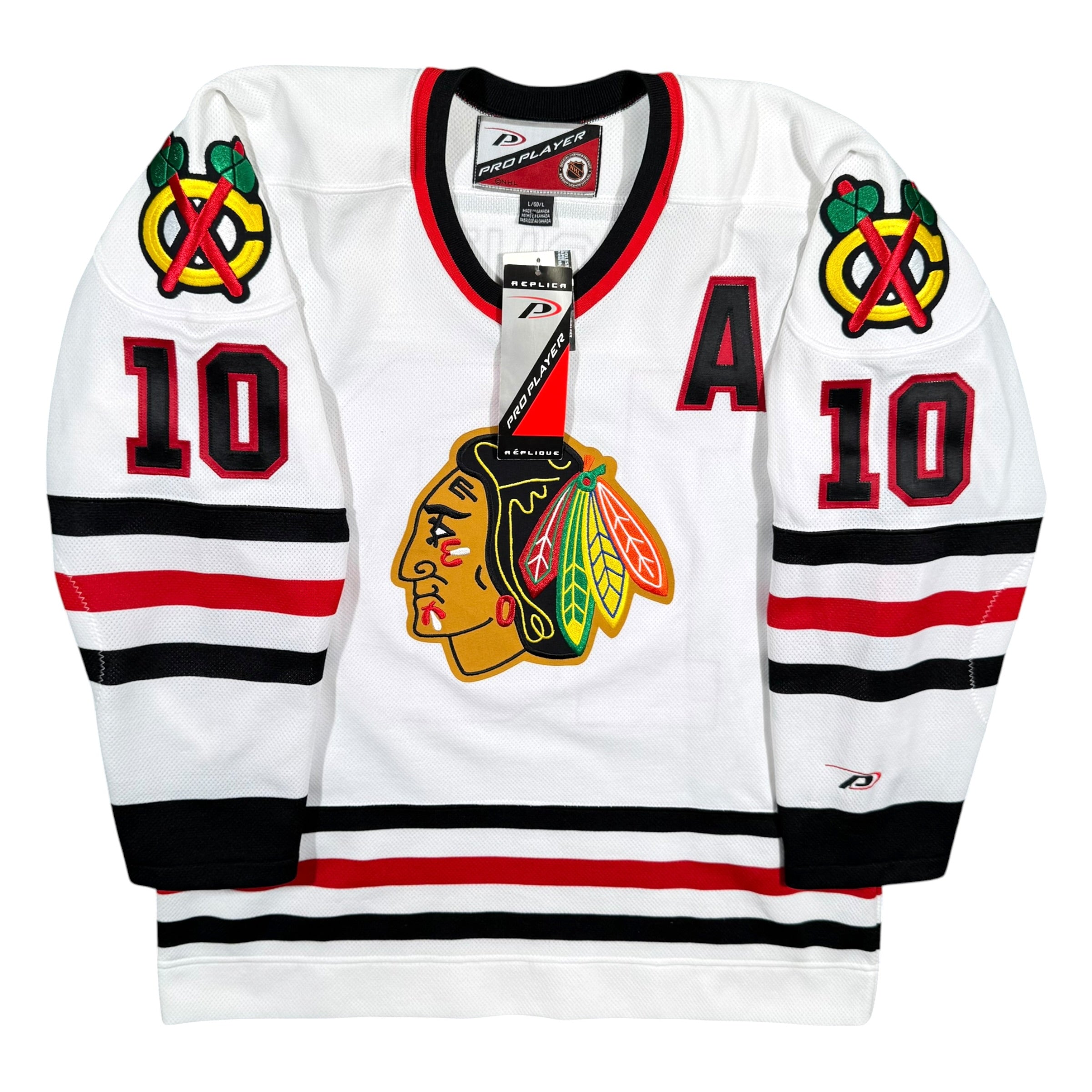 Tony Amonte Chicago Blackhawks Vintage Pro Player NHL Jersey Size Large NEW
