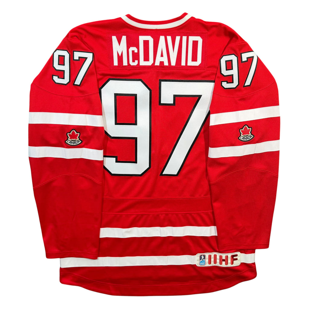 Connor McDavid Team Canada 2016 Nike Hockey Jersey - Large