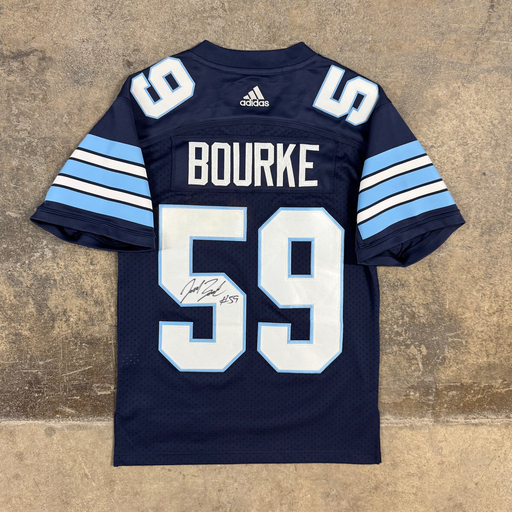 Josh Bourke Toronto Argonauts Adidas Signed CFL Football Jersey Size Small