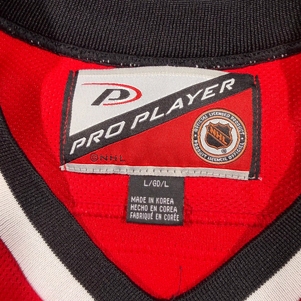 Bob Probert Chicago Blackhawks Vintage Pro Player NHL Jersey - Large