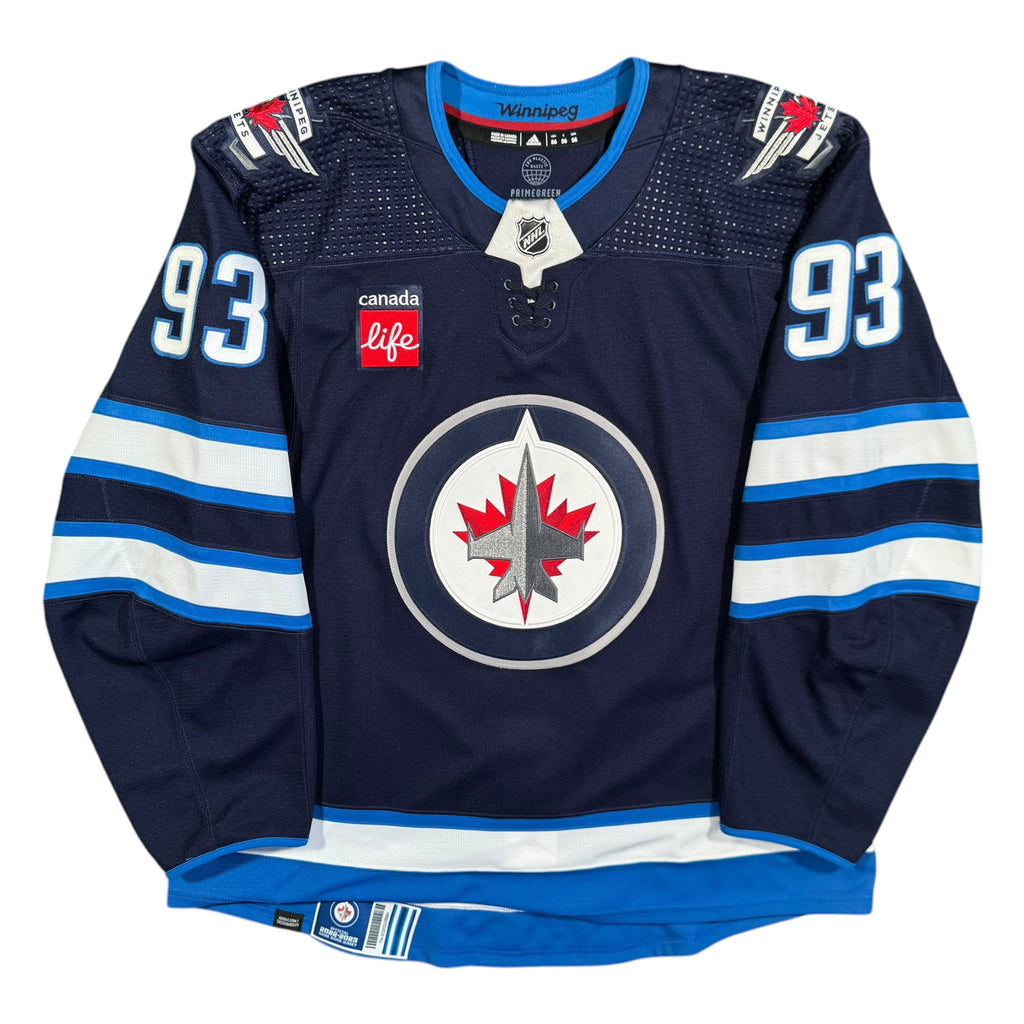 Mark Liwiski Winnipeg Jets 2022/23 Game Worn/Issued NHL Adidas Jersey
