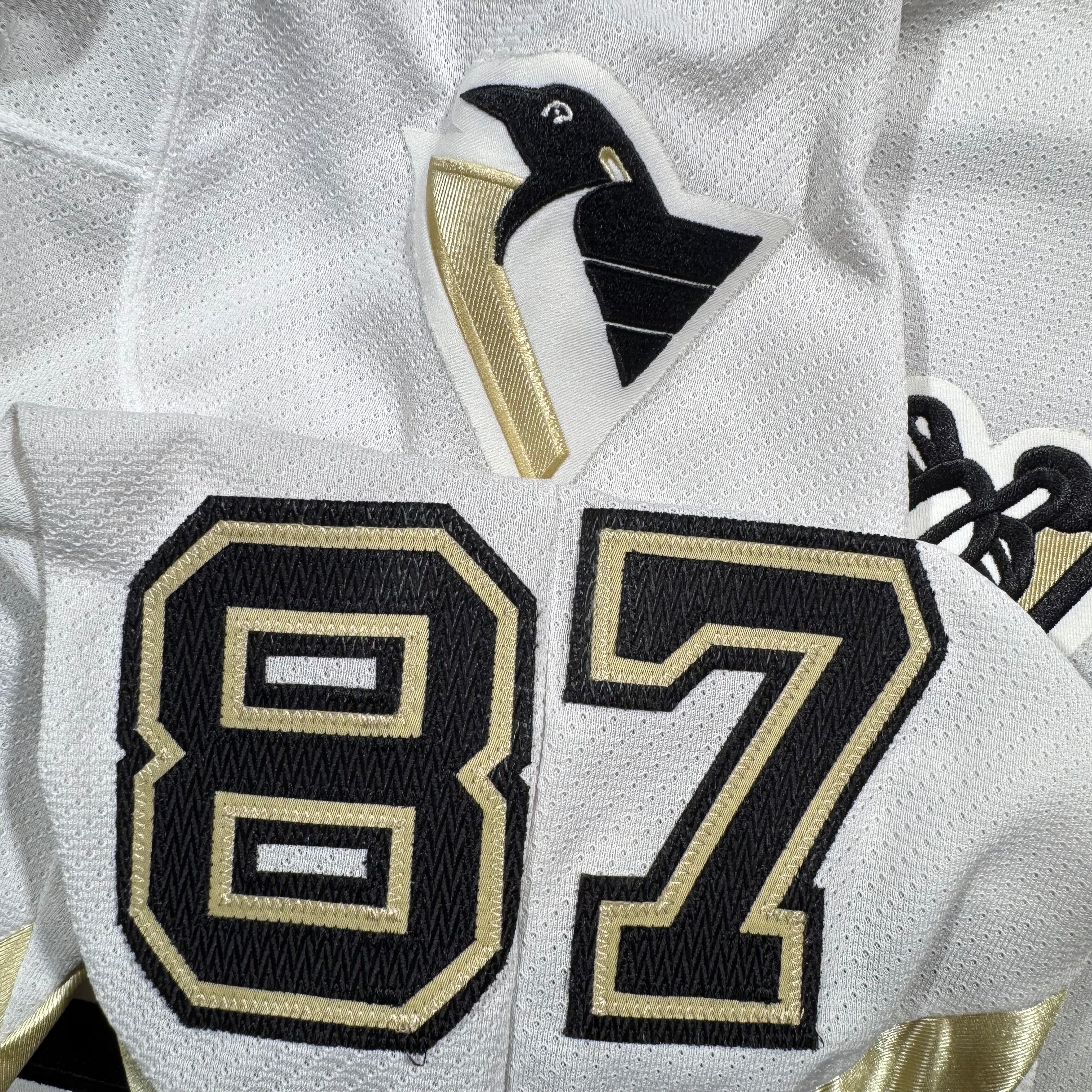 Sidney Crosby Pittsburgh Penguins Vintage CCM NHL Hockey Jersey Size Large