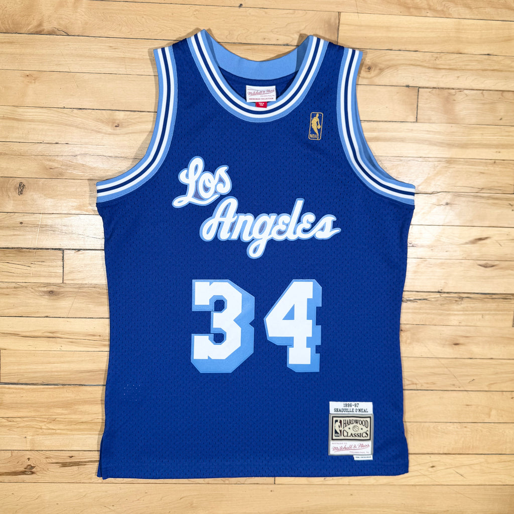 Shaquille O’Neal Los Angeles Lakers Mitchell & Ness NBA Jersey Size Medium