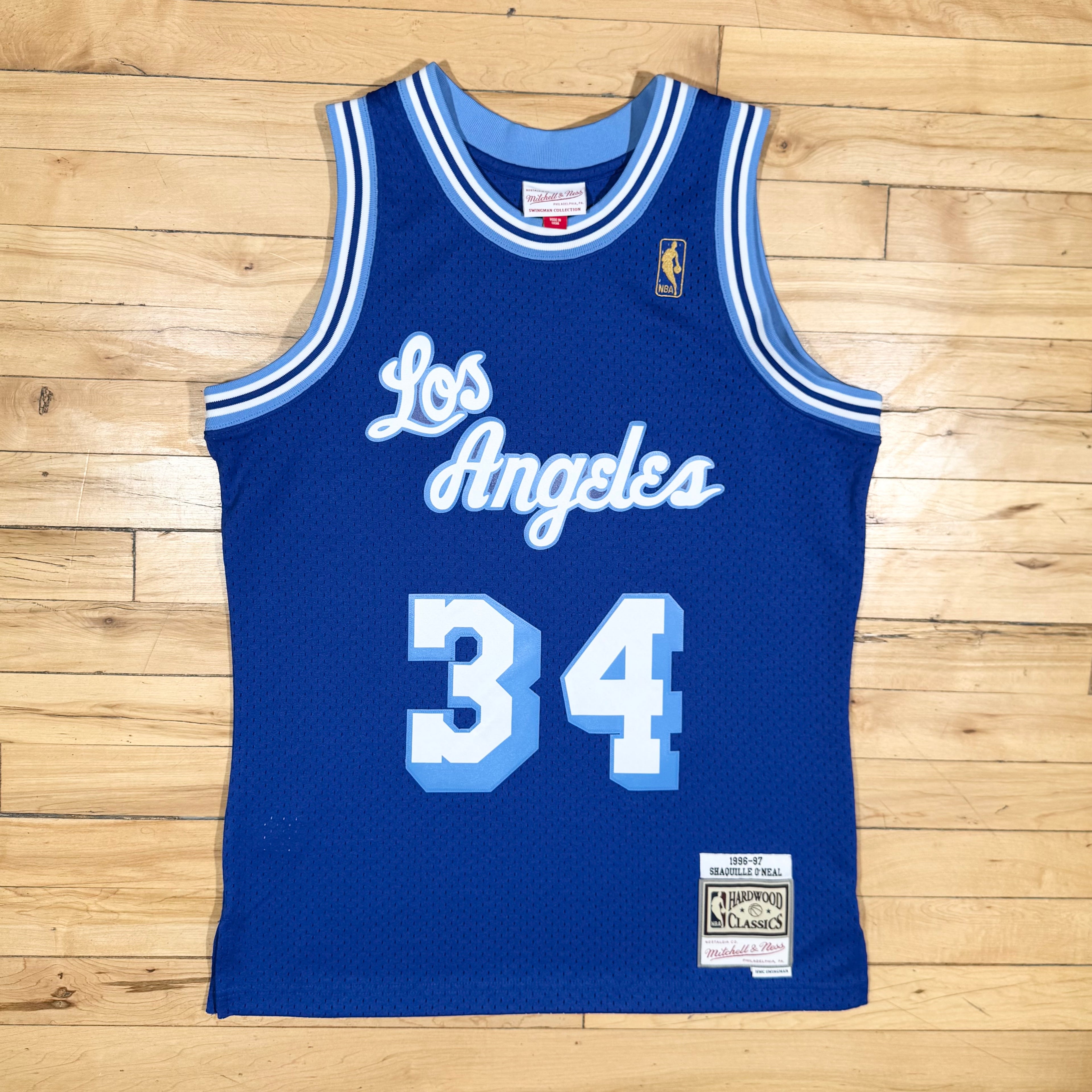 Shaquille O’Neal Los Angeles Lakers Mitchell & Ness NBA Jersey Size Medium