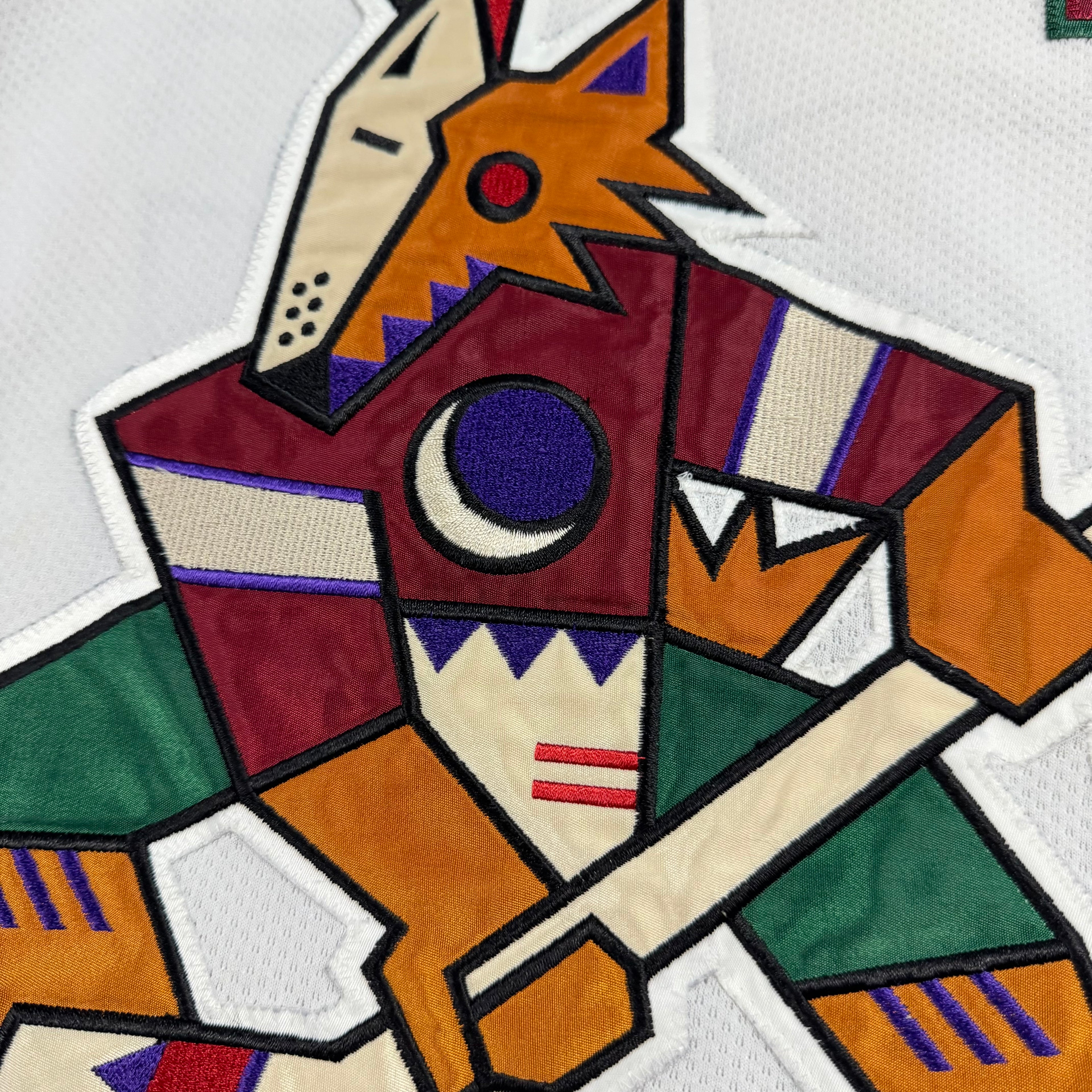 Jeremy Roenick Phoenix Coyotes Vintage Authentic MIC Starter NHL Jersey Size 52