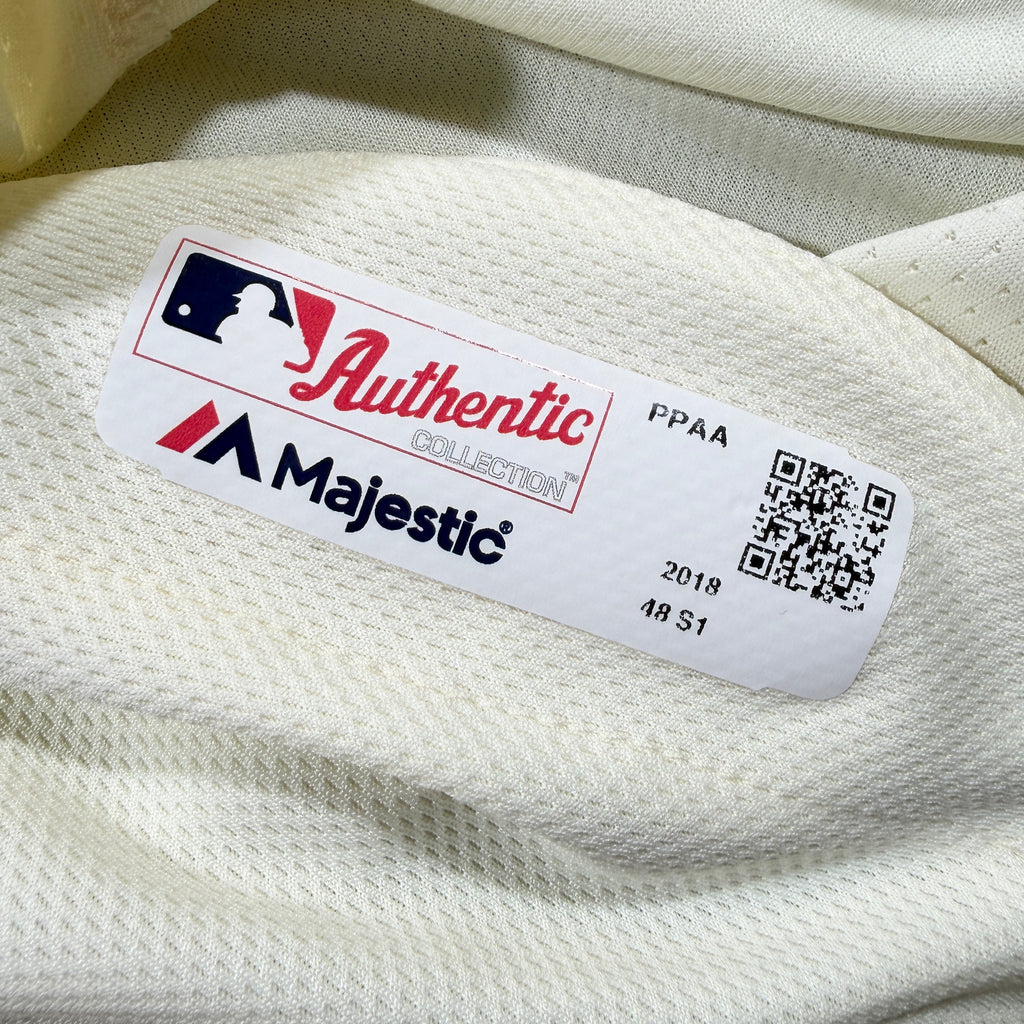 Cameron Rupp Philadelphia Phillies 2017/18 Game Issued Majestic MLB Jersey - 48/XL
